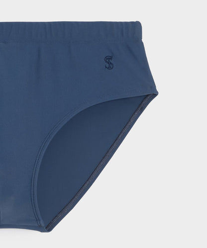 Todd Snyder Mykonos Swim Brief in Faded Indigo Faded Indigo