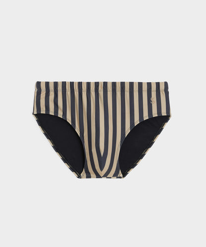 Todd Snyder Mykonos Swim Brief in Khaki Khaki