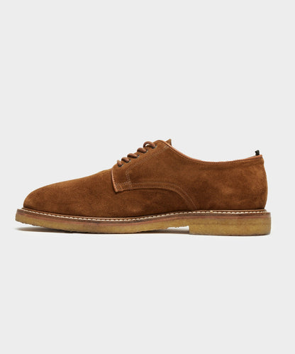 Todd Snyder Nomad Derby Shoe in Tobacco Tobacco