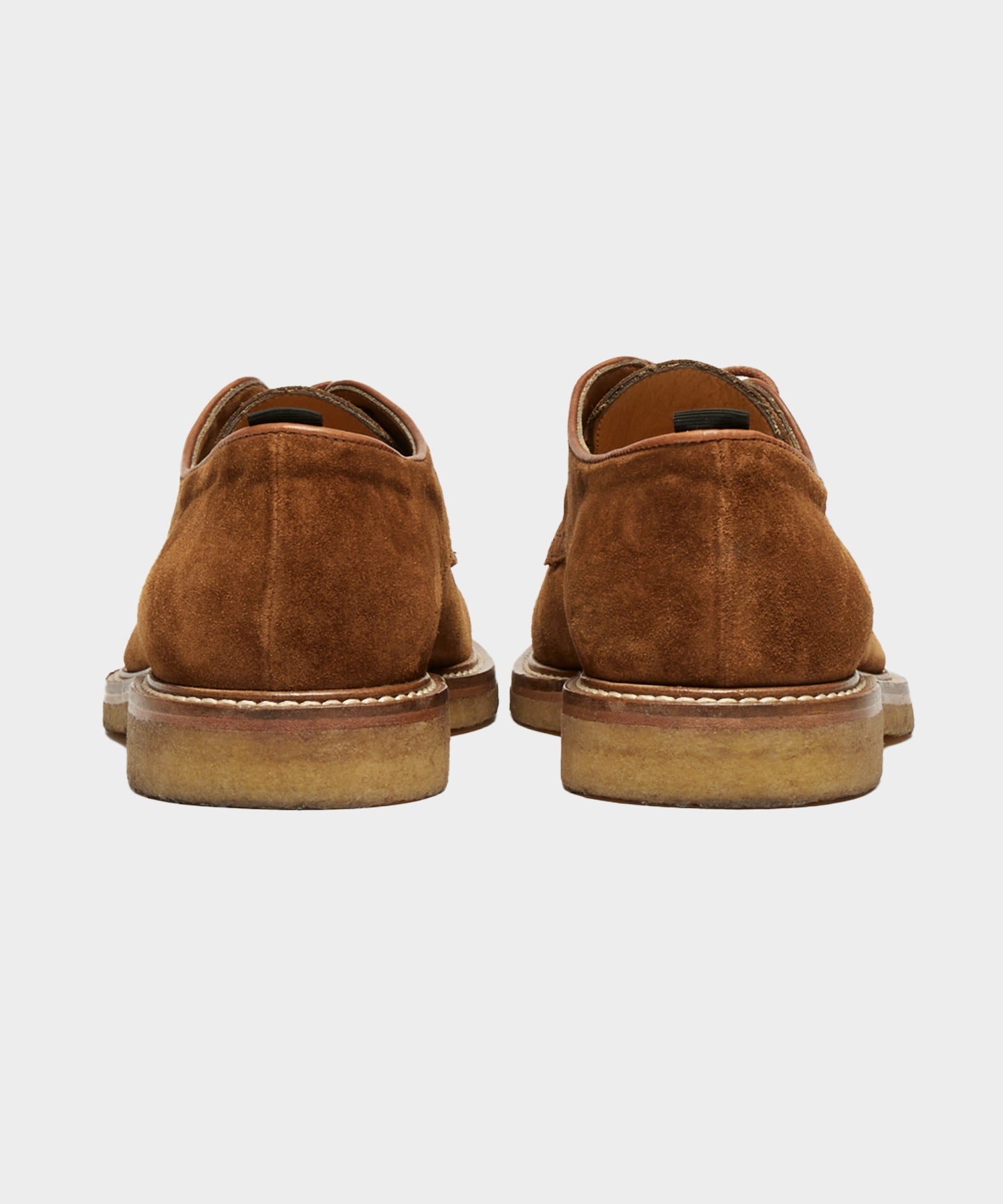 Todd Snyder Nomad Derby Shoe in Tobacco Tobacco