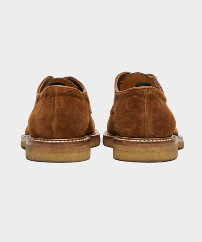 Todd Snyder Nomad Derby Shoe in Tobacco Tobacco