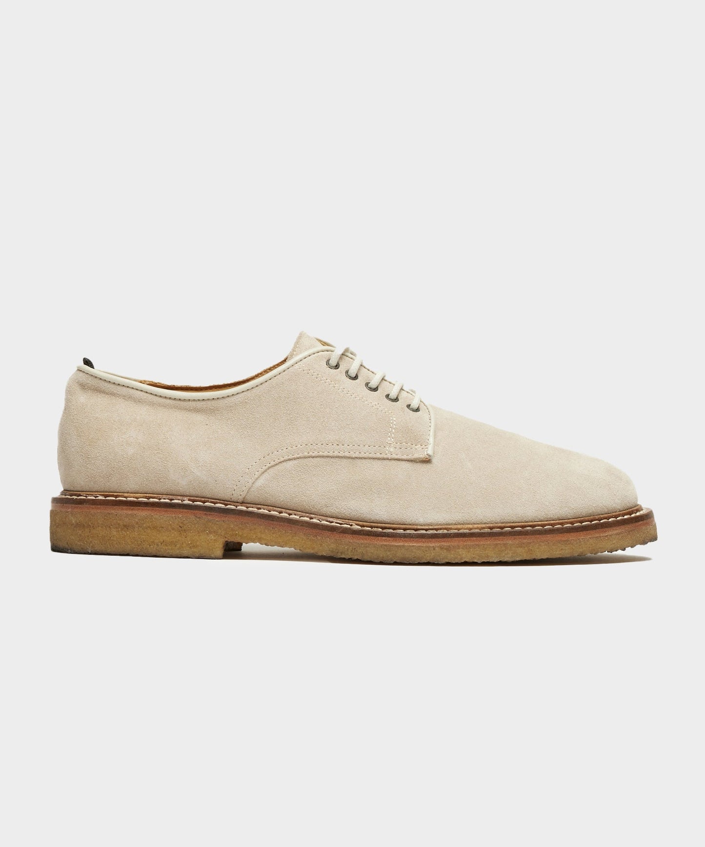 Todd Snyder Nomad Derby Shoe in Milkshake Taupe