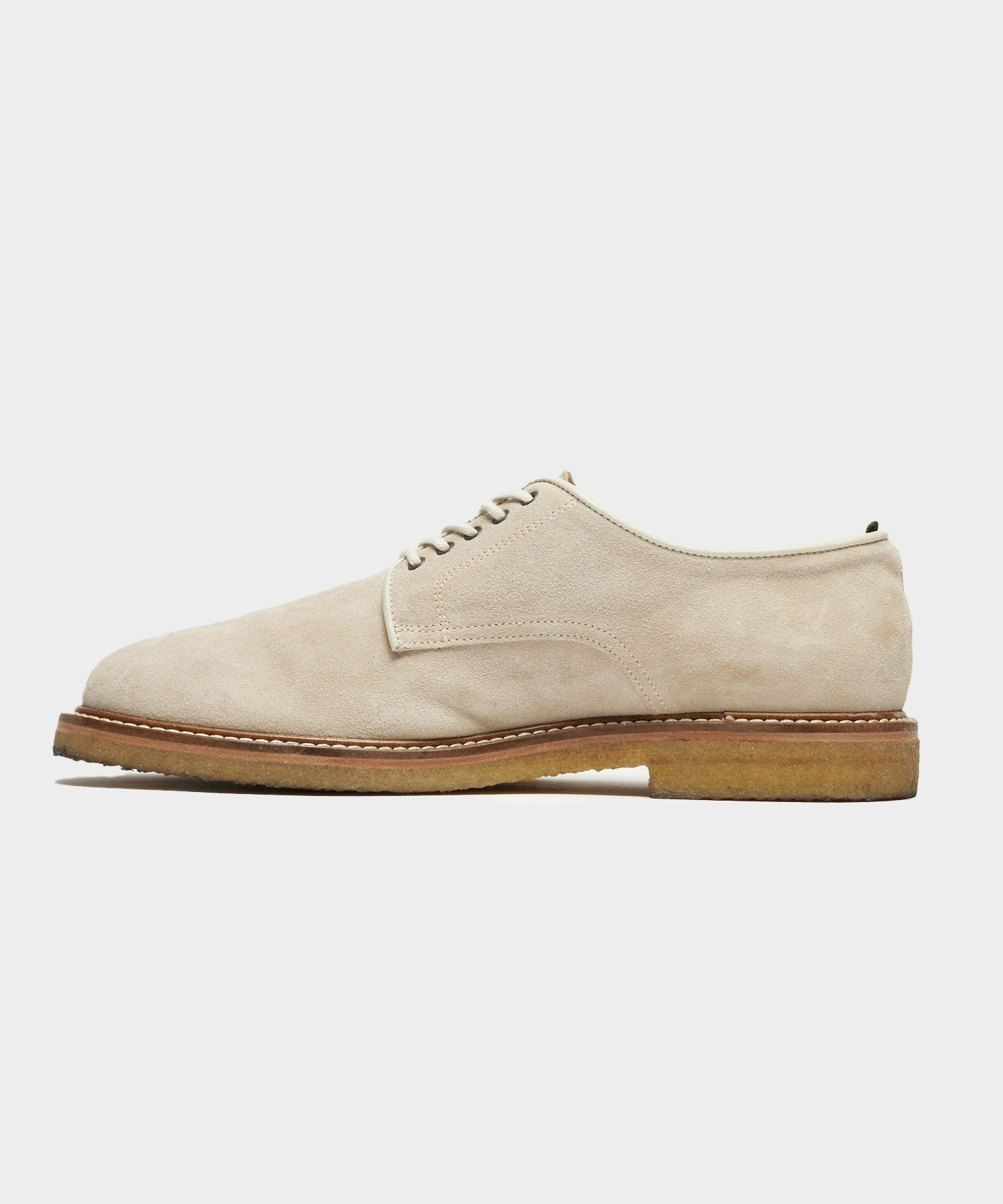 Todd Snyder Nomad Derby Shoe in Milkshake Taupe