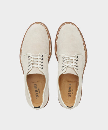 Todd Snyder Nomad Derby Shoe in Milkshake Taupe
