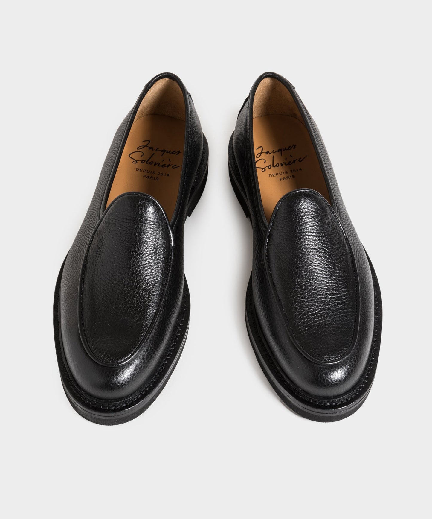 Todd Snyder Jacques Solovière Lex Loafer in Black Black