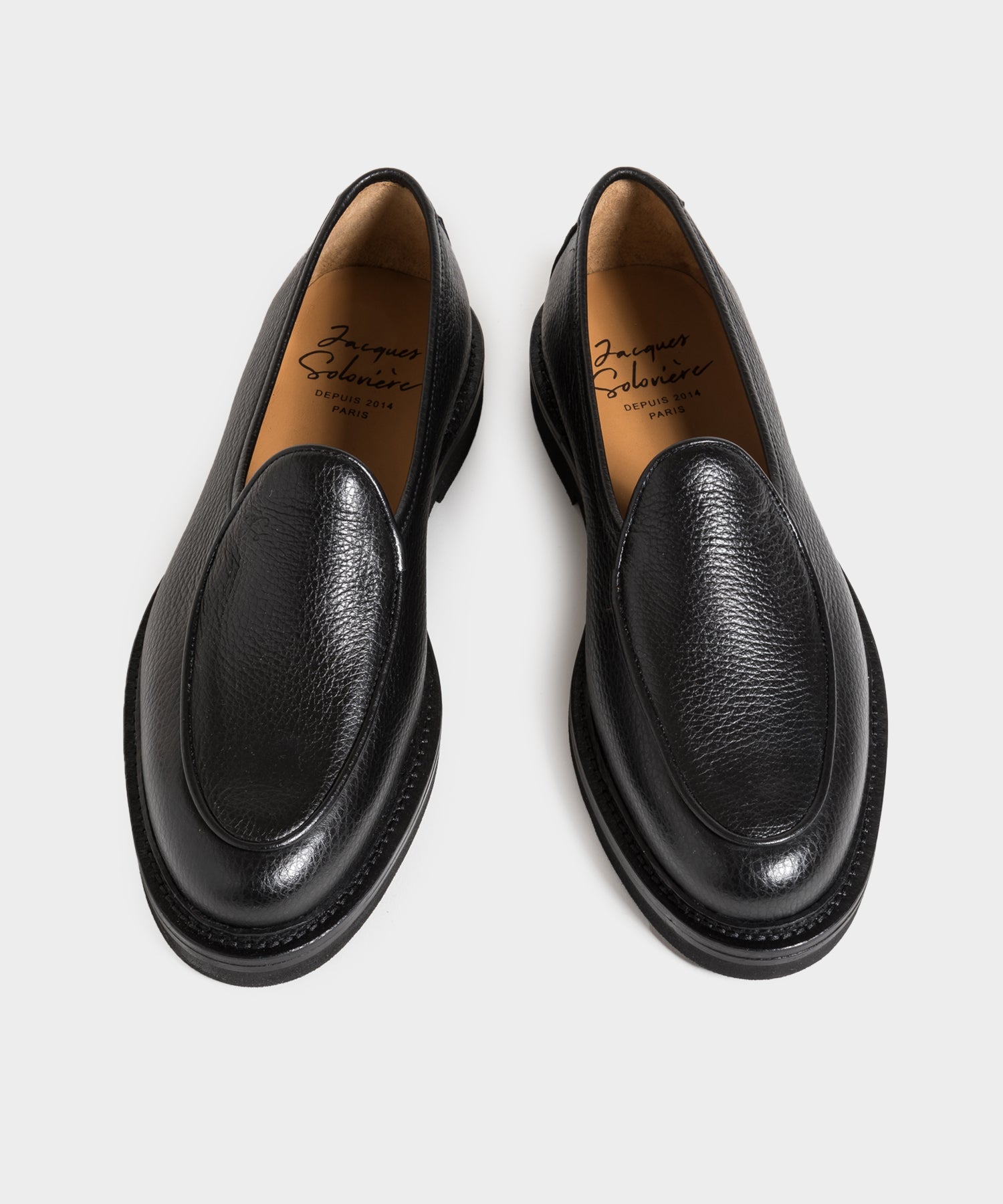 Todd Snyder Jacques Solovière Lex Loafer in Black Black