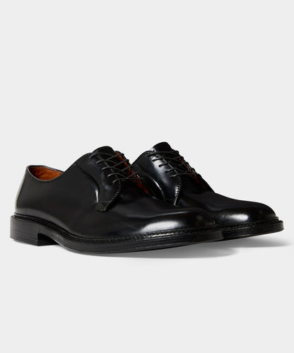 Todd Snyder Alden Cordovan Plain Toe Blucher in Black Black