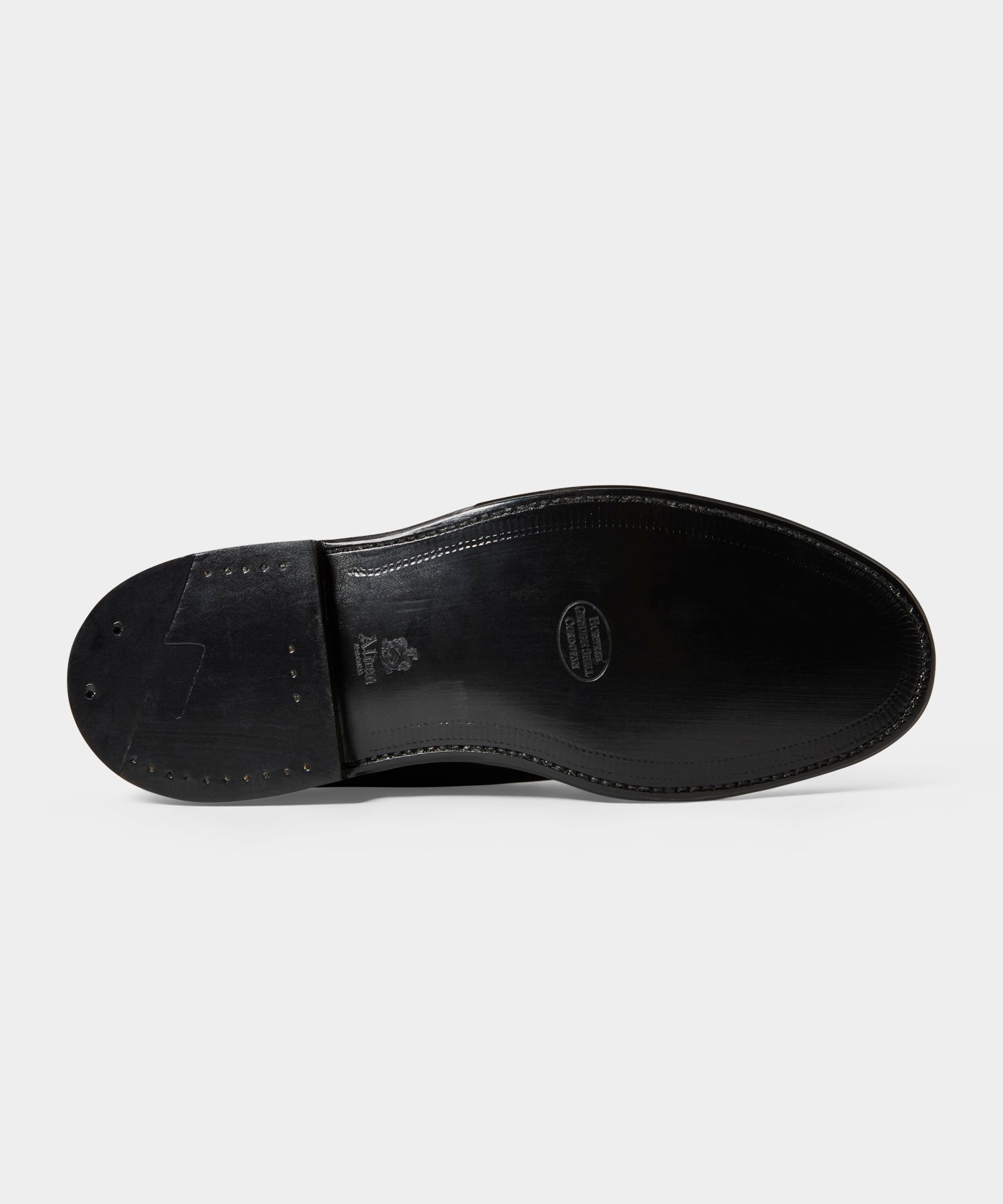 Todd Snyder Alden Cordovan Plain Toe Blucher in Black Black