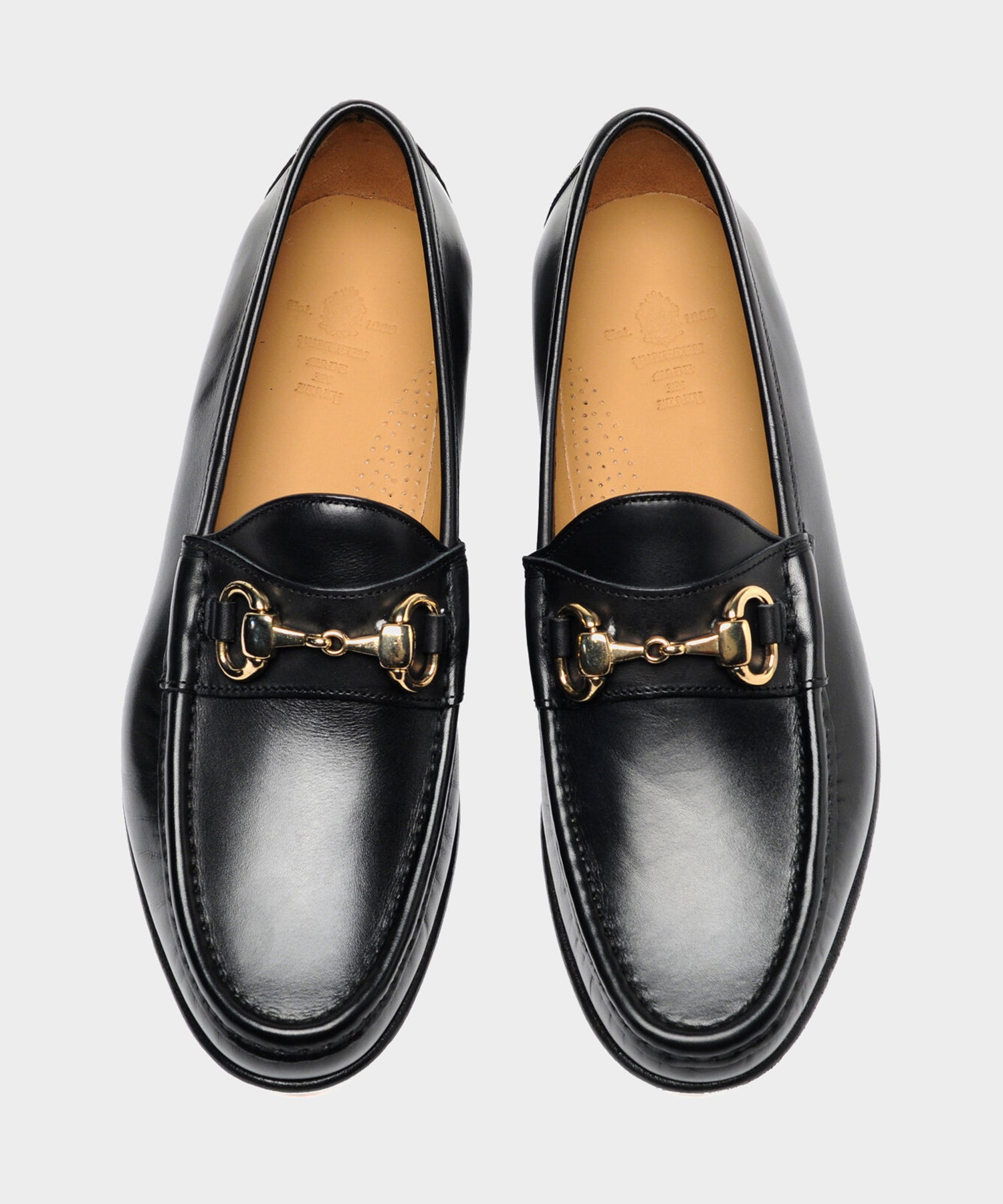 Todd Snyder Yuketen Moc Ischia Horsebit Leather Loafer in Black Black