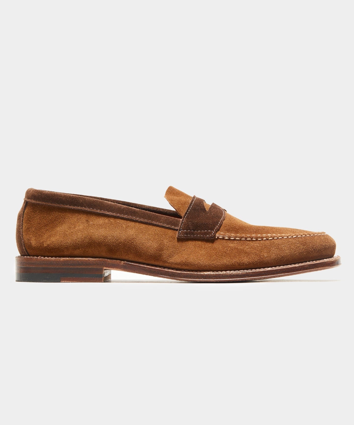 Todd Snyder Todd Snyder x Alden Two-Tone Penny Loafer in Snuff Snuff