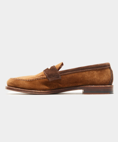 Todd Snyder Todd Snyder x Alden Two-Tone Penny Loafer in Snuff Snuff