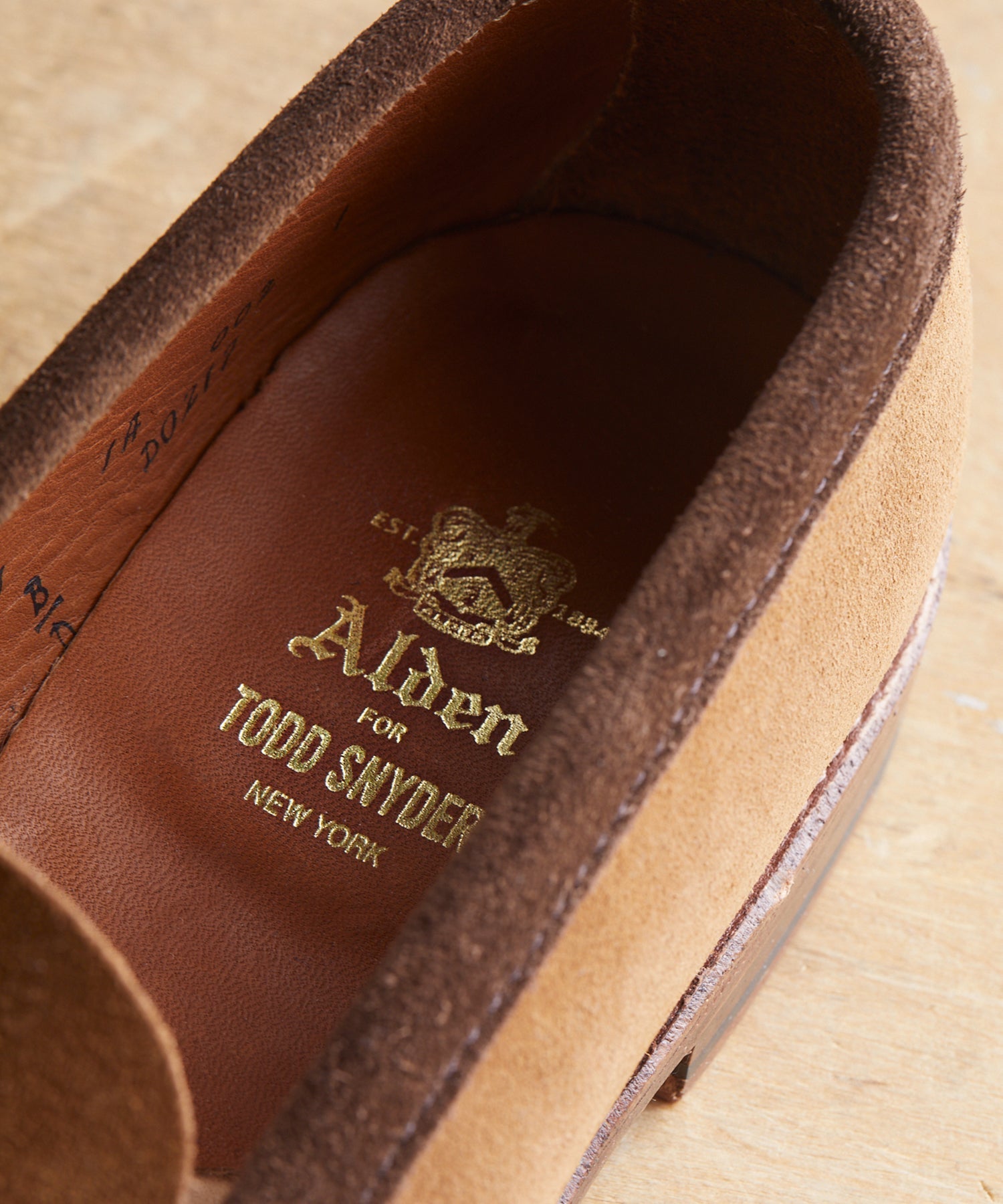 Todd Snyder Todd Snyder x Alden Two-Tone Penny Loafer in Snuff Snuff