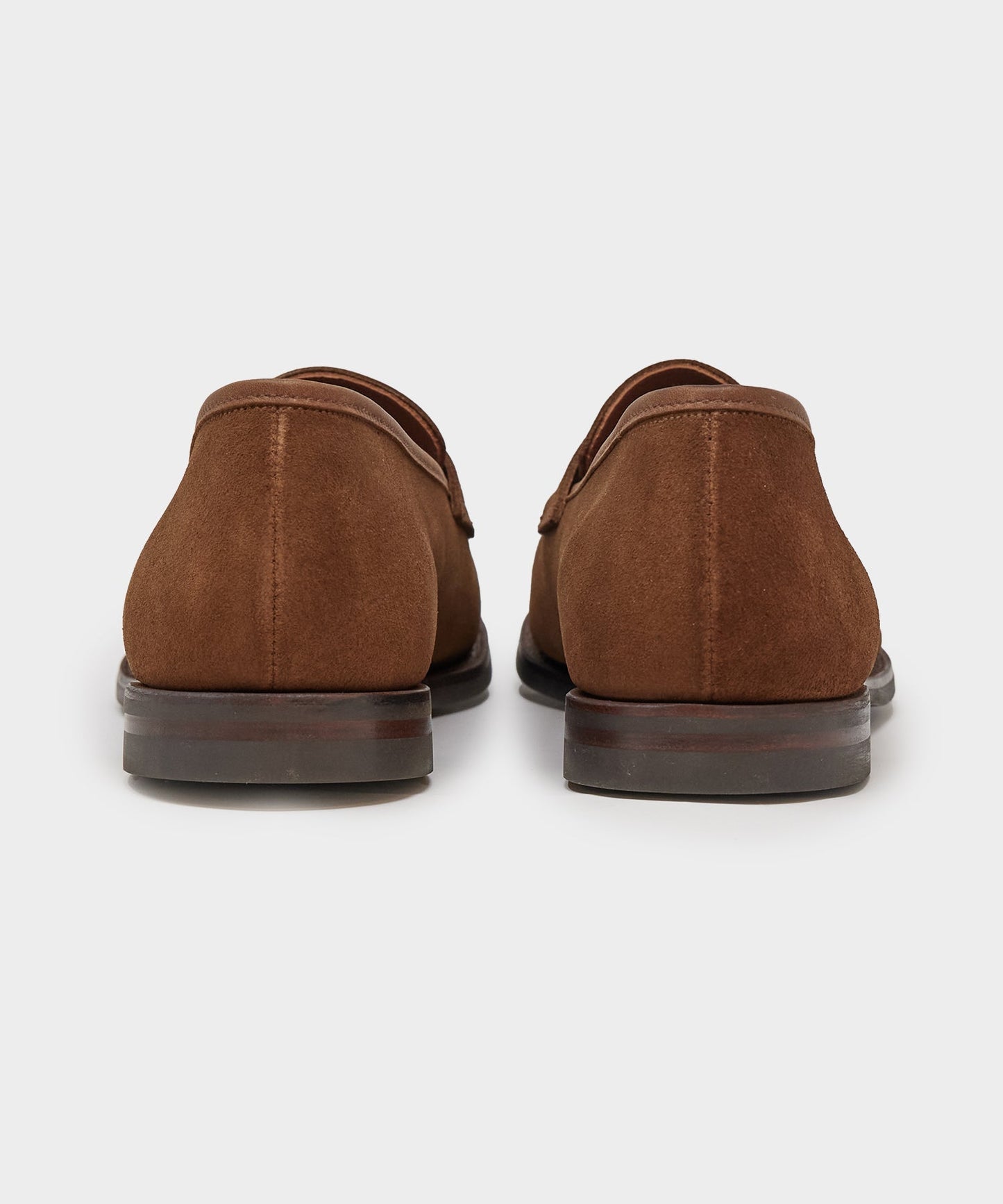 Todd Snyder Crockett & Jones Harvard Loafer in Snuff Suede Snuff