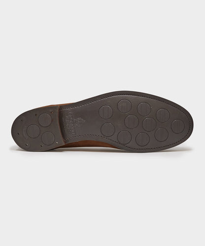 Todd Snyder Crockett & Jones Harvard Loafer in Snuff Suede Snuff