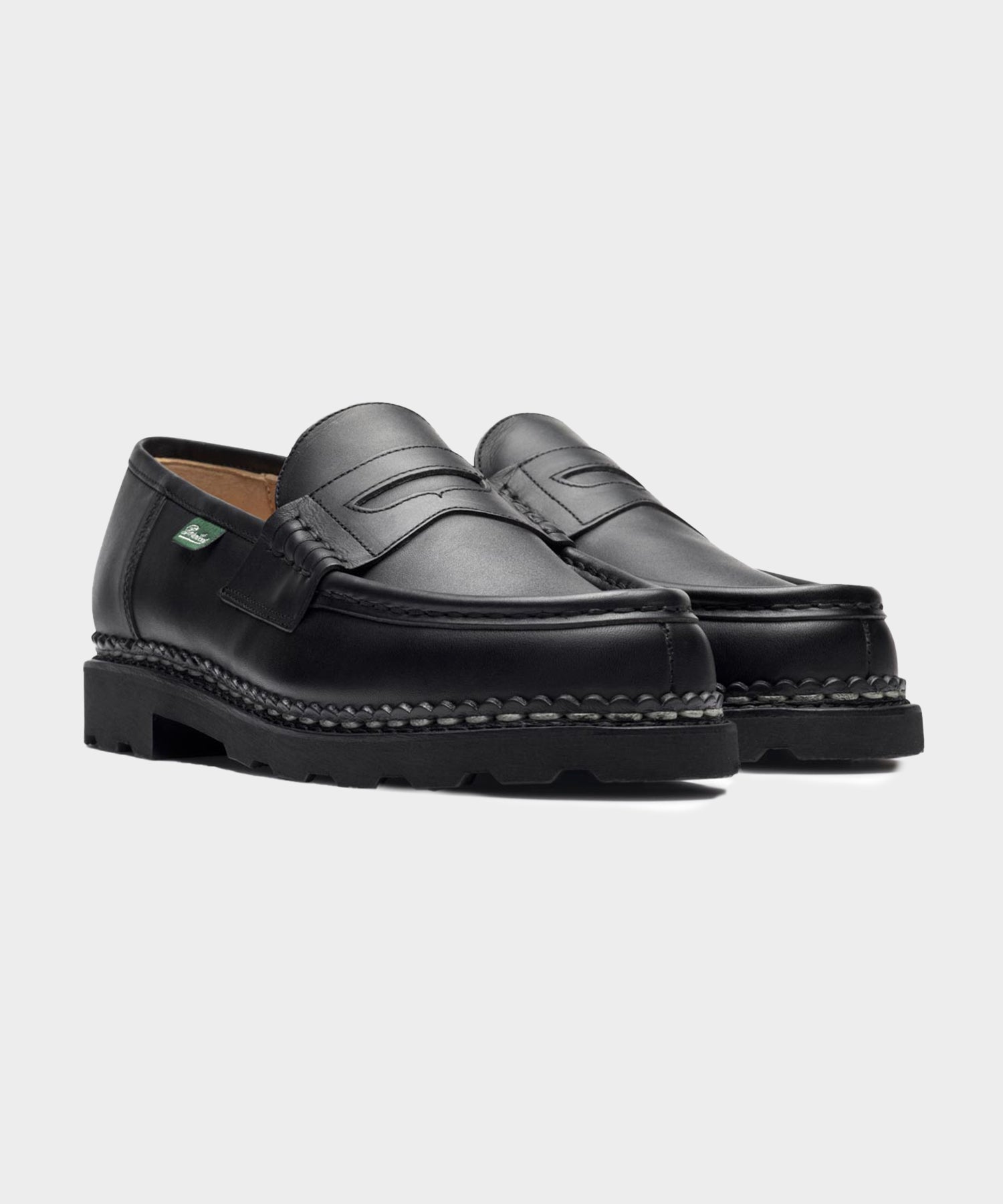 Todd Snyder Paraboot Reims Loafer in Black Black
