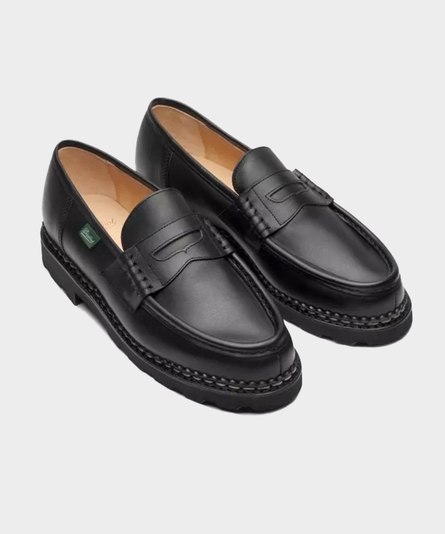 Todd Snyder Paraboot Reims Loafer in Black Black