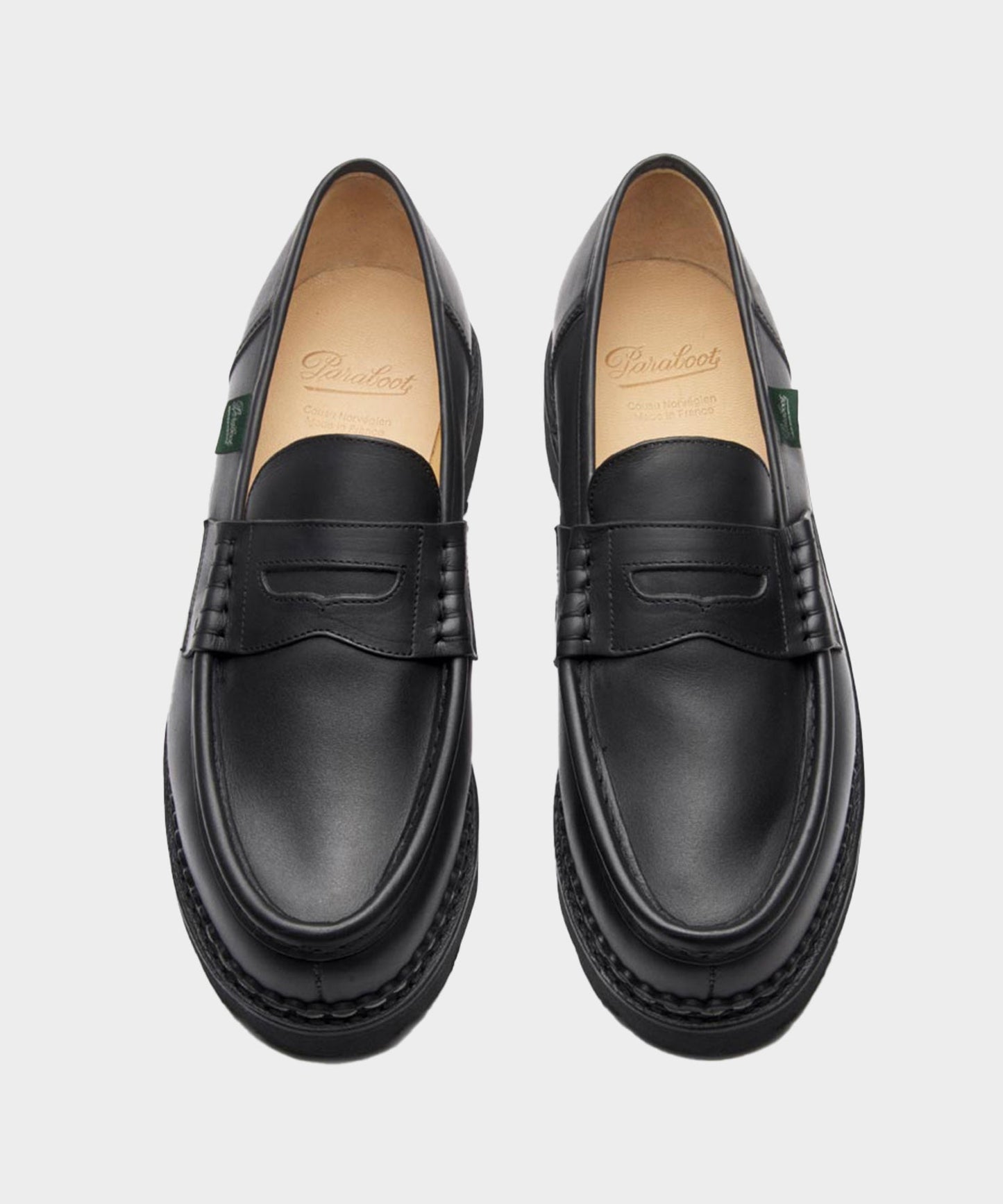 Todd Snyder Paraboot Reims Loafer in Black Black