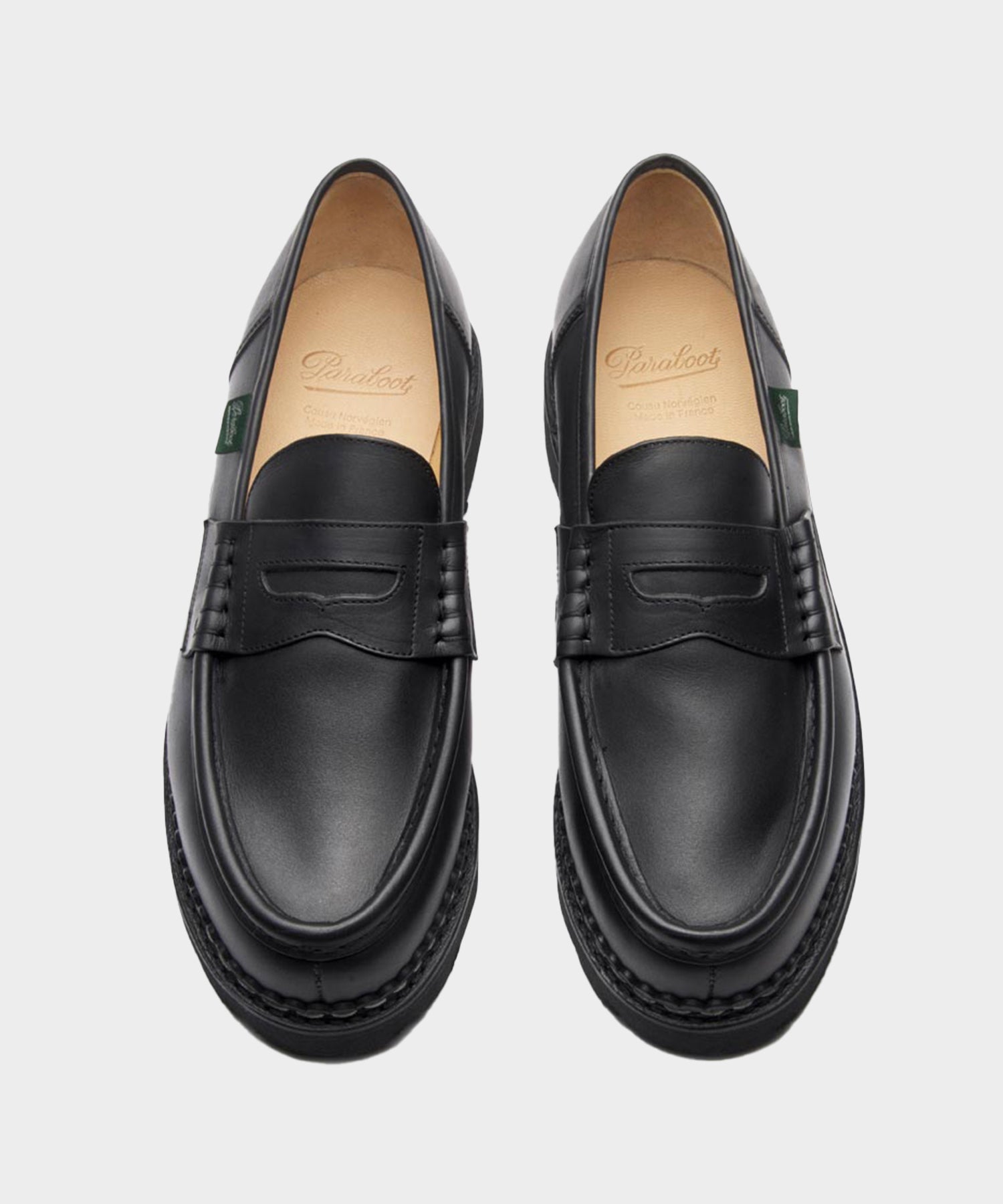 Todd Snyder Paraboot Reims Loafer in Black Black