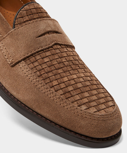 Todd Snyder Todd Snyder x Sebago Woven Ryan Loafer Mushroom