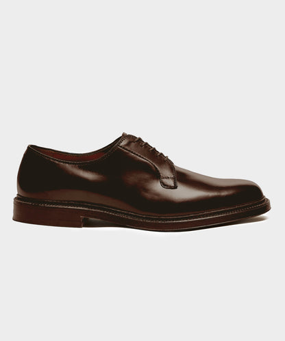 Todd Snyder Alden Cordovan Plain Toe Blucher in Brown Brown