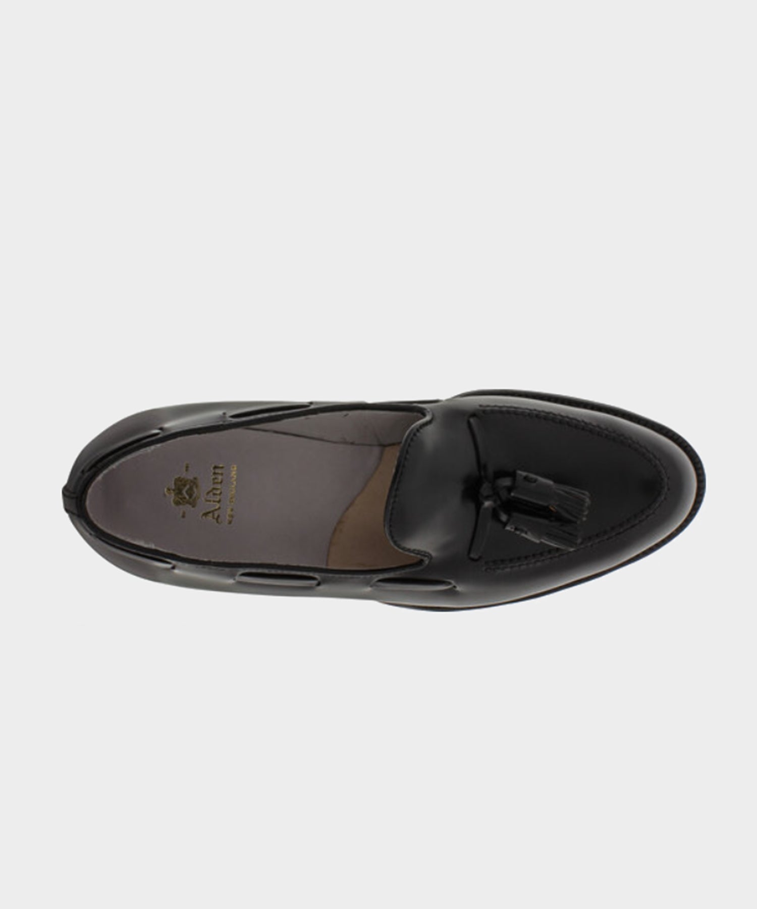 Todd Snyder Alden Cordovan Tassel Loafer in Black Black
