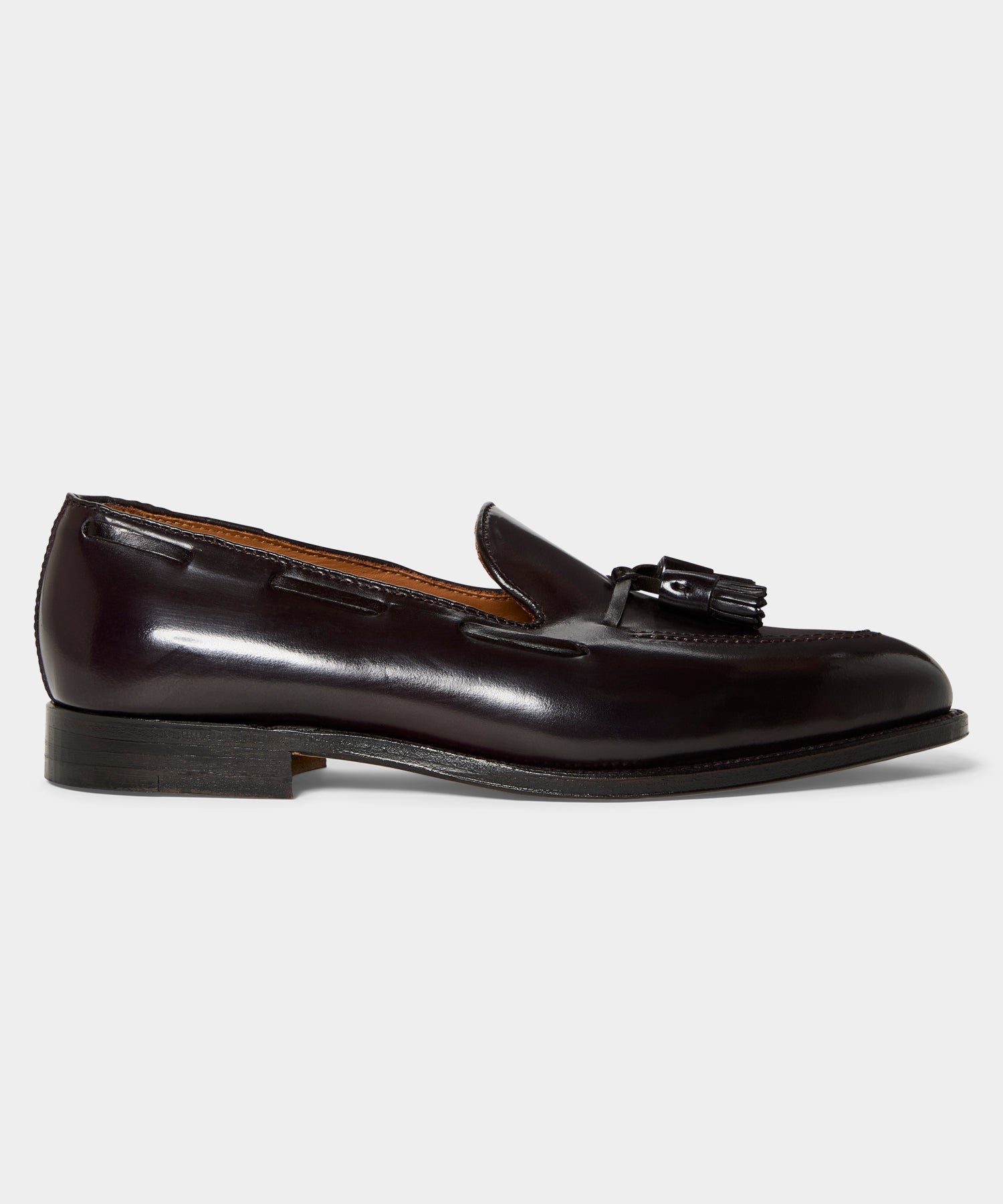 Todd Snyder Alden Cordovan Tassel Loafer in Brown Brown