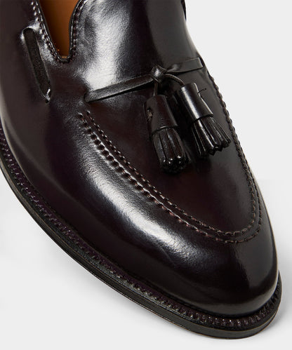 Todd Snyder Alden Cordovan Tassel Loafer in Brown Brown