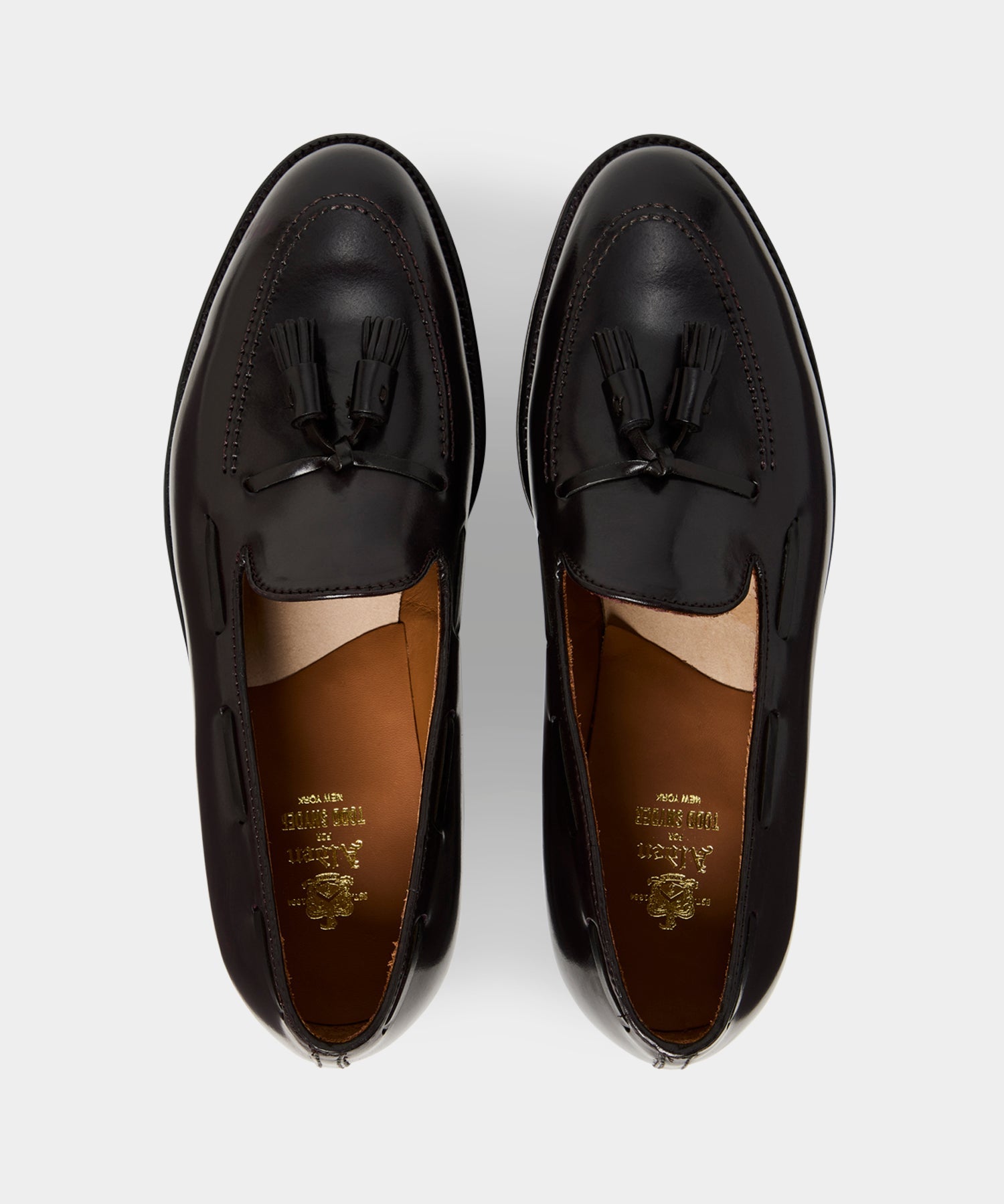 Todd Snyder Alden Cordovan Tassel Loafer in Brown Brown