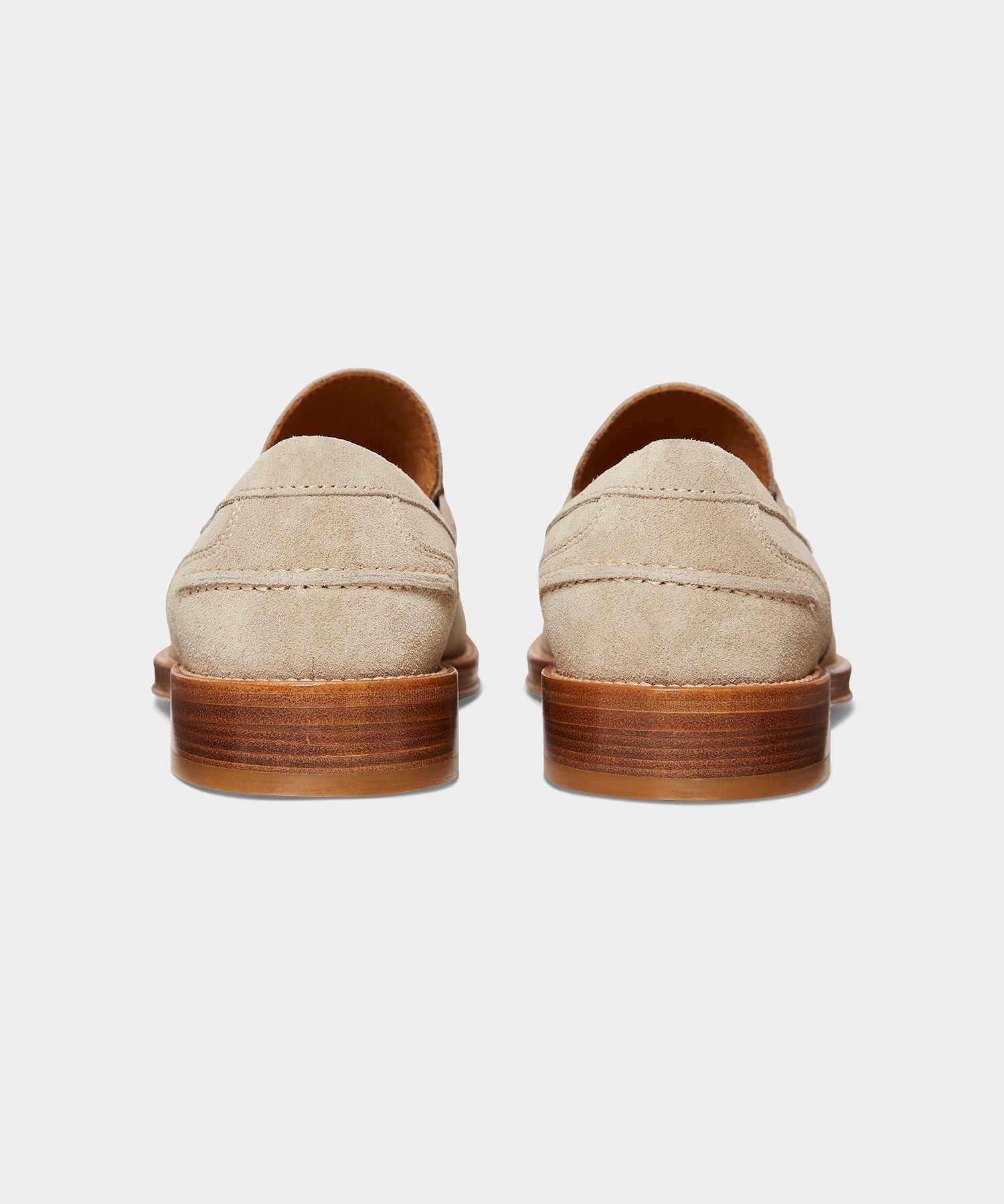 Todd Snyder Todd Snyder Suede Penny Loafer in Milkshake Tan