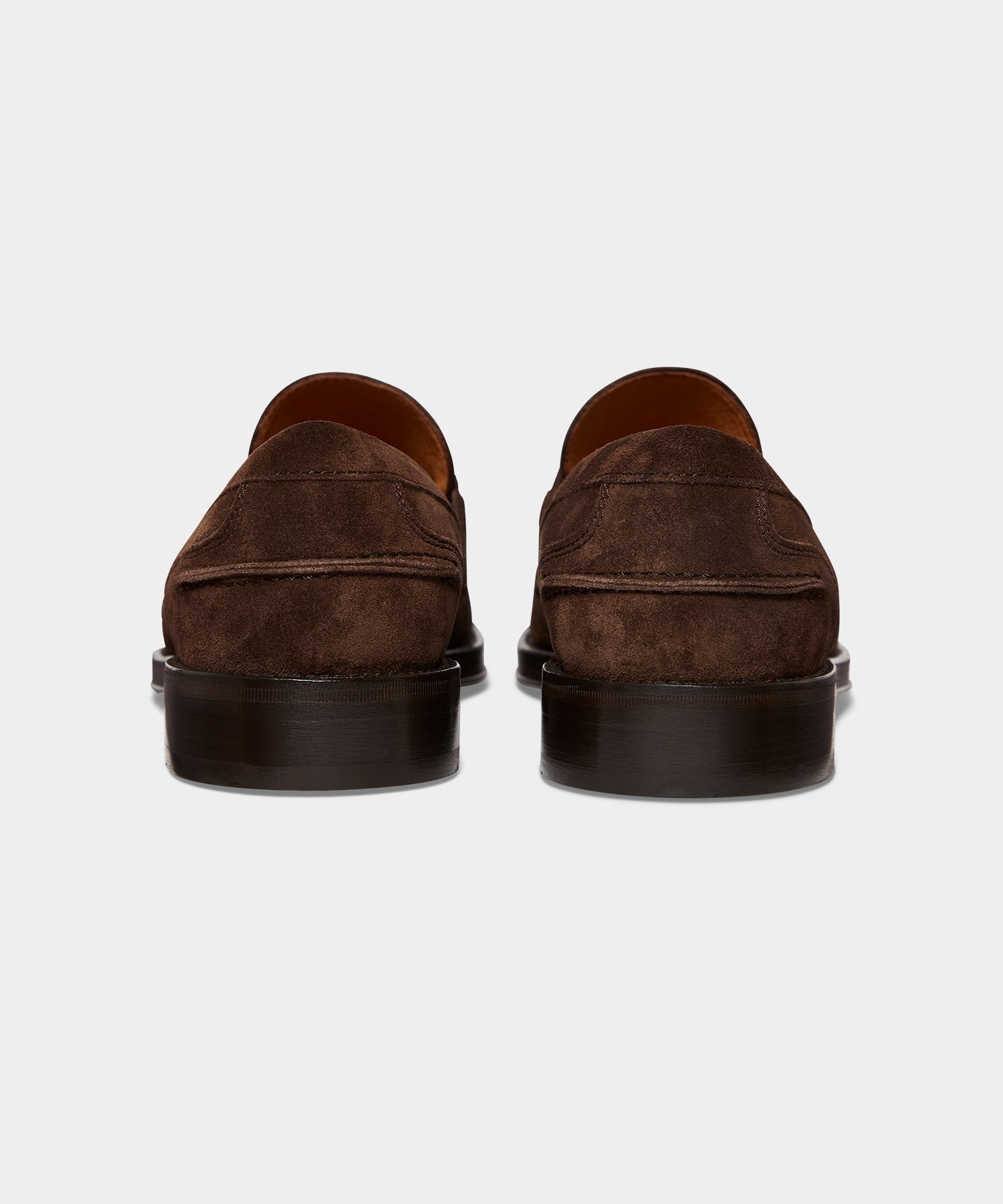 Todd Snyder Todd Snyder Suede Penny Loafer in Dark Brown Dark Brown