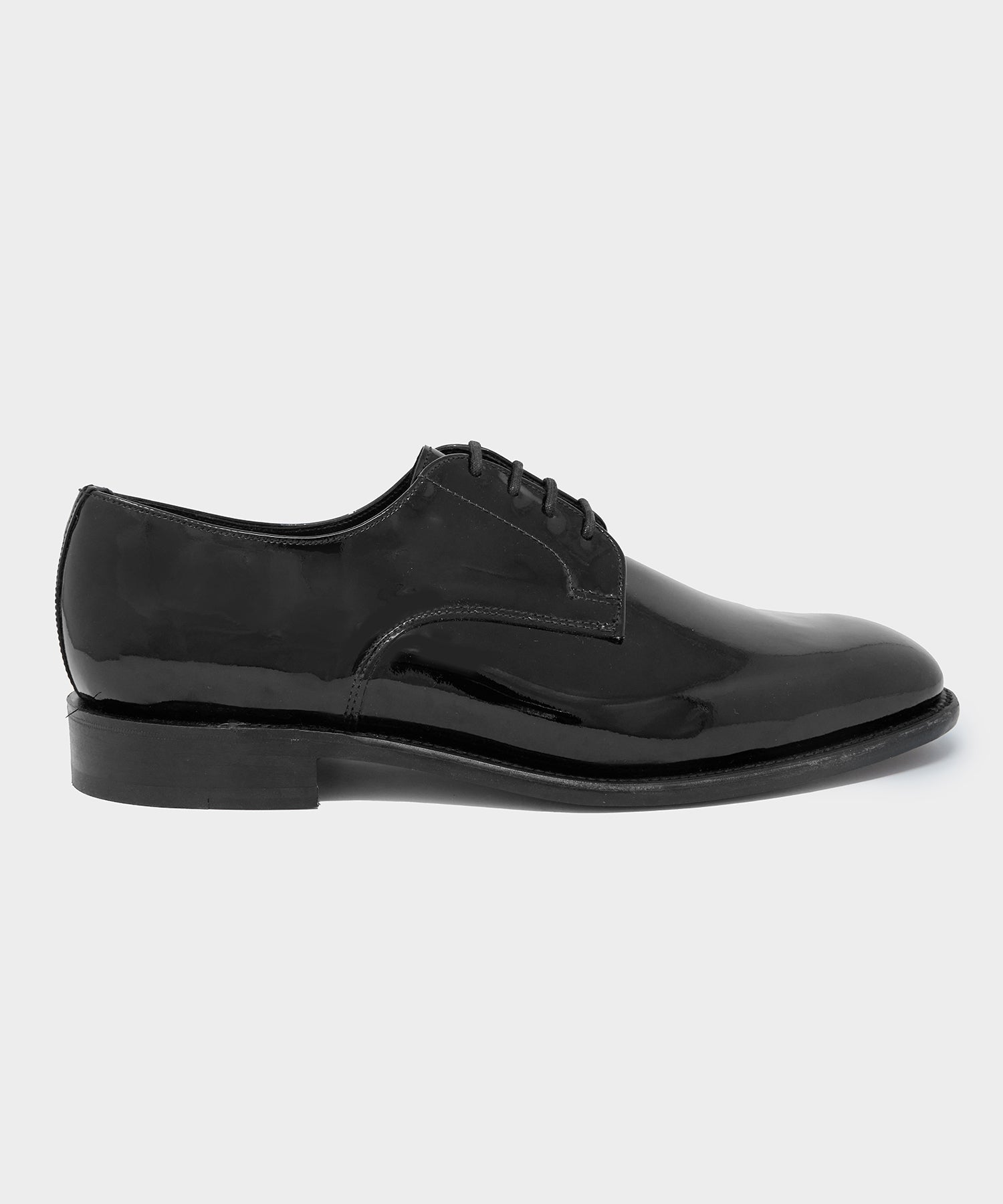 Todd Snyder Todd Snyder x Sanders Gibson Derby in Black Patent Leather Black