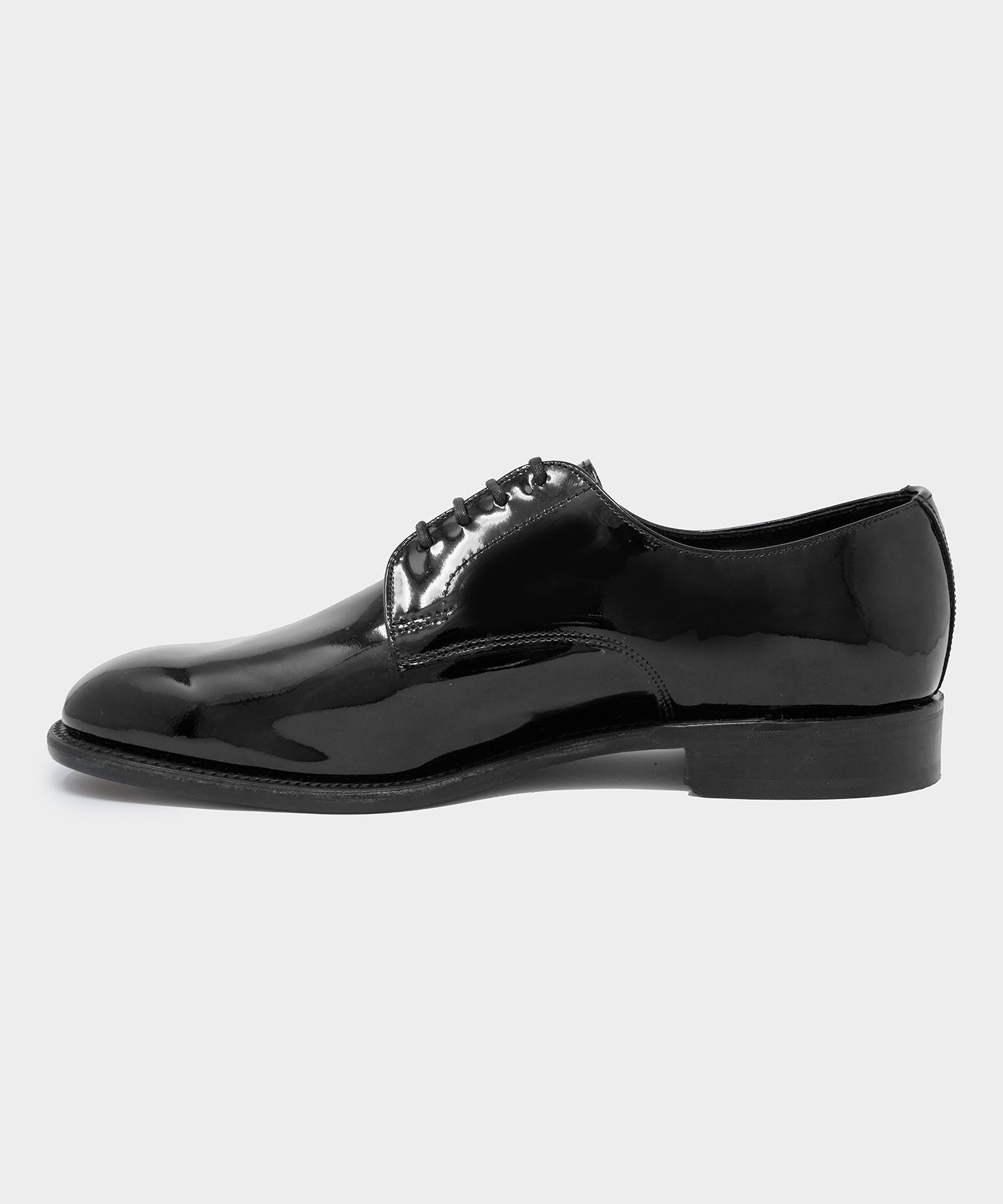 Todd Snyder Todd Snyder x Sanders Gibson Derby in Black Patent Leather Black