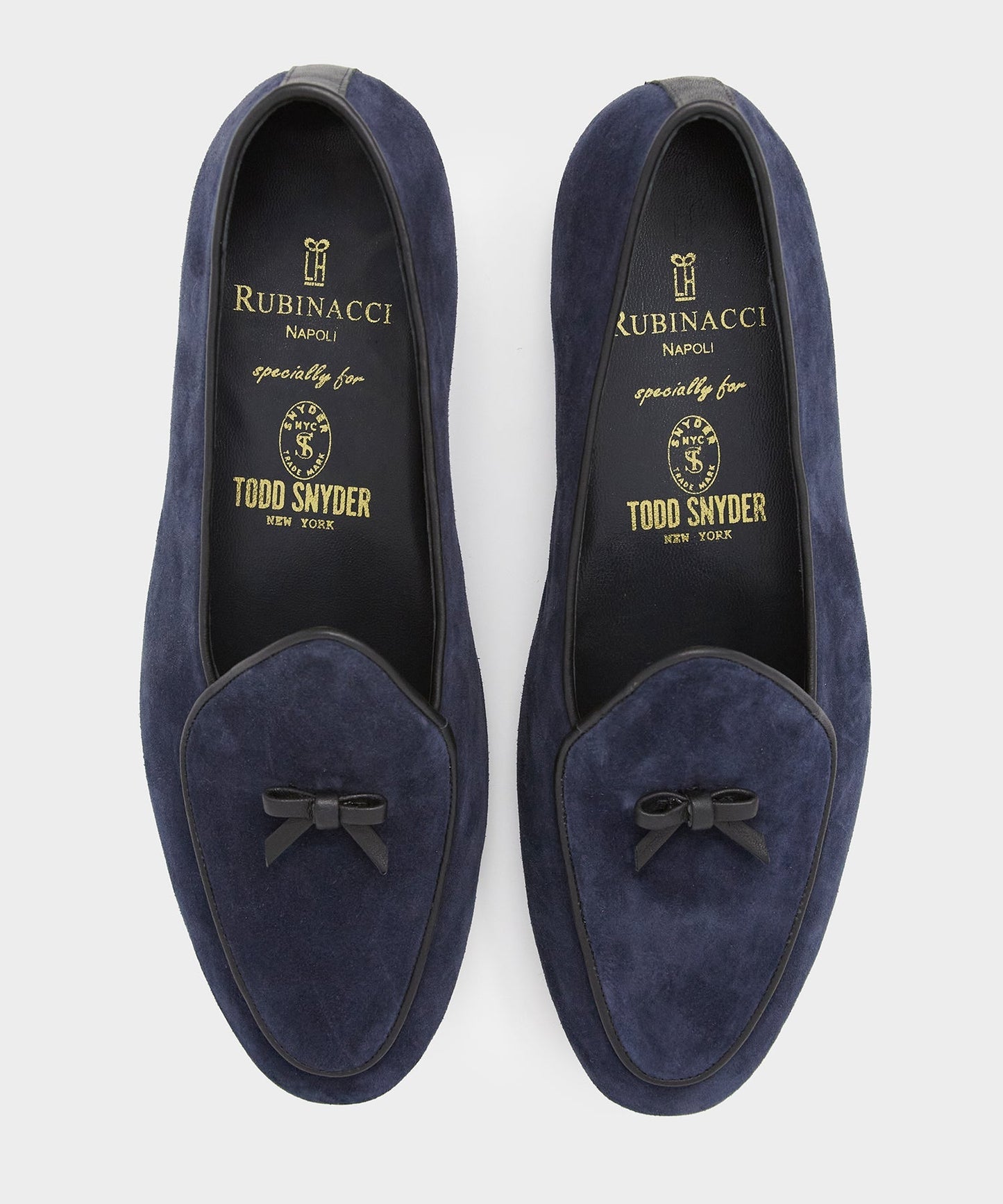 Todd Snyder Todd Snyder x Rubinacci Suede Marphy Loafer Navy