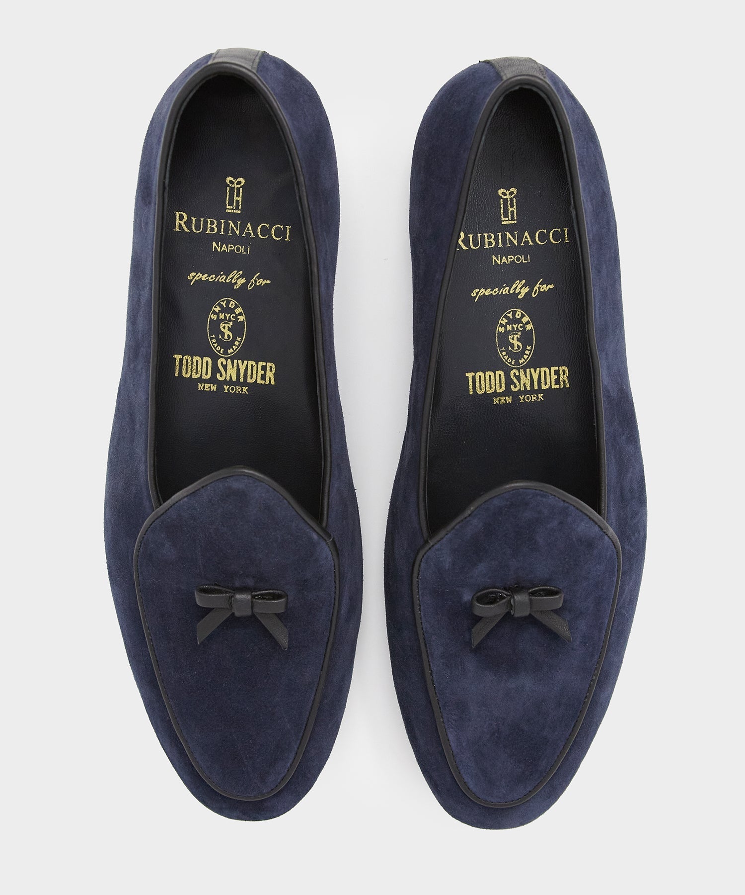 Todd Snyder Todd Snyder x Rubinacci Suede Marphy Loafer Navy