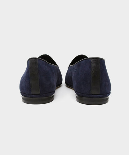 Todd Snyder Todd Snyder x Rubinacci Suede Marphy Loafer Navy