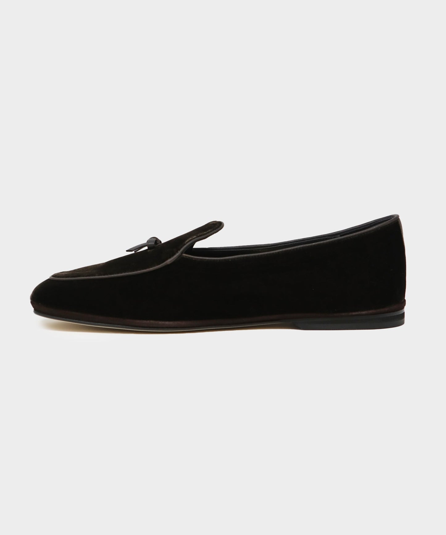 Todd Snyder Todd Snyder x Rubinacci Velour Marphy Loafer Black