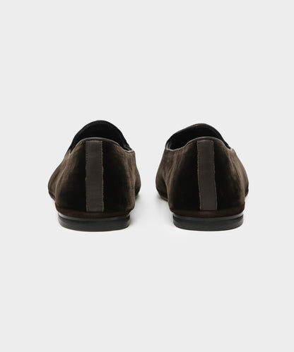 Todd Snyder Todd Snyder x Rubinacci Velour Marphy Loafer Black