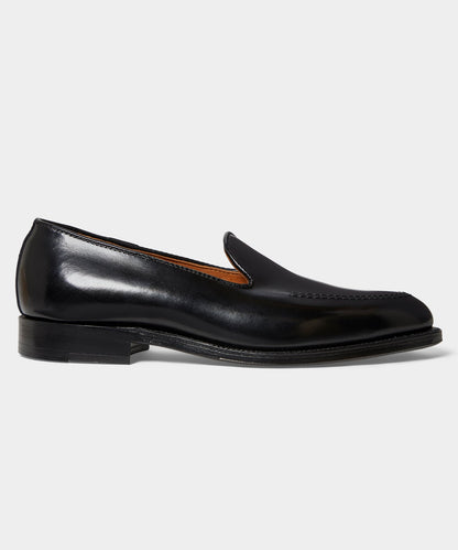 Todd Snyder Todd Snyder X Alden Venetian Leather Loafer Black