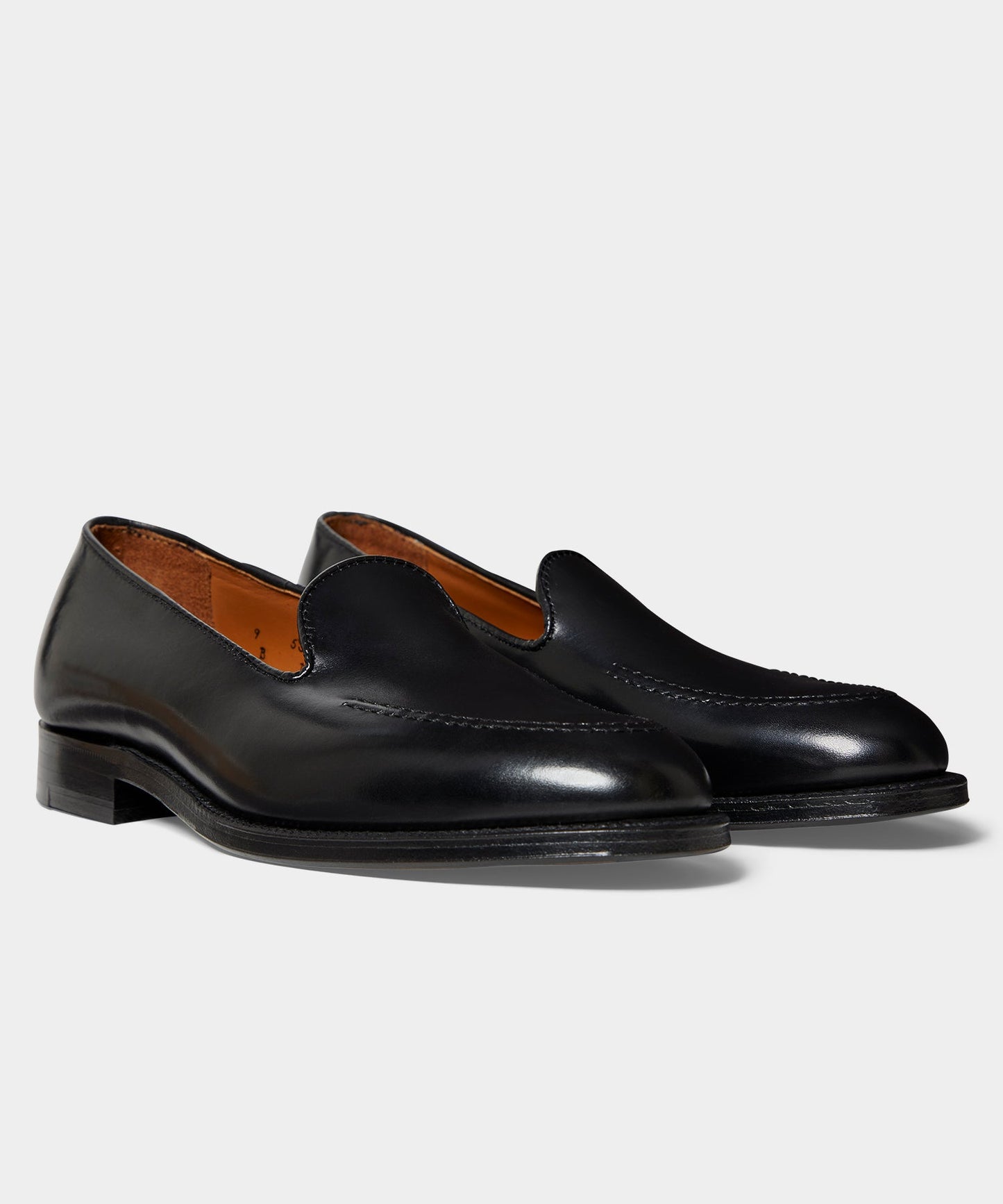 Todd Snyder Todd Snyder X Alden Venetian Leather Loafer Black