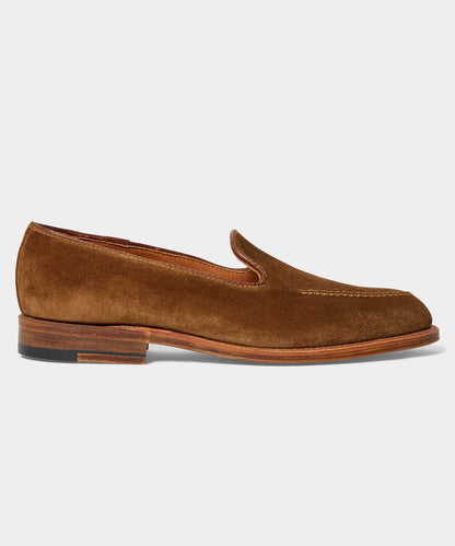 Todd Snyder Todd Snyder X Alden Venetian Suede Loafer Snuff