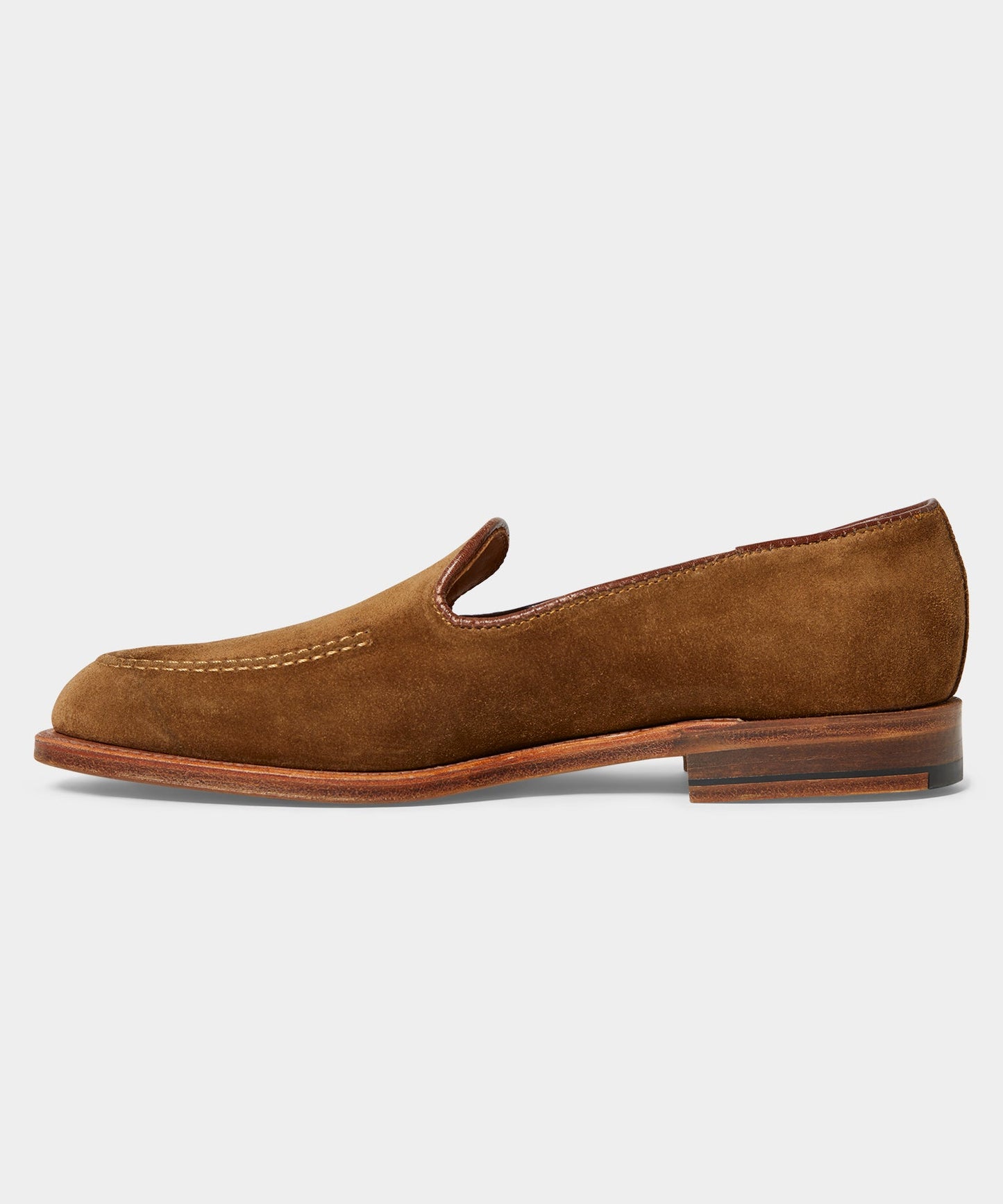 Todd Snyder Todd Snyder X Alden Venetian Suede Loafer Snuff