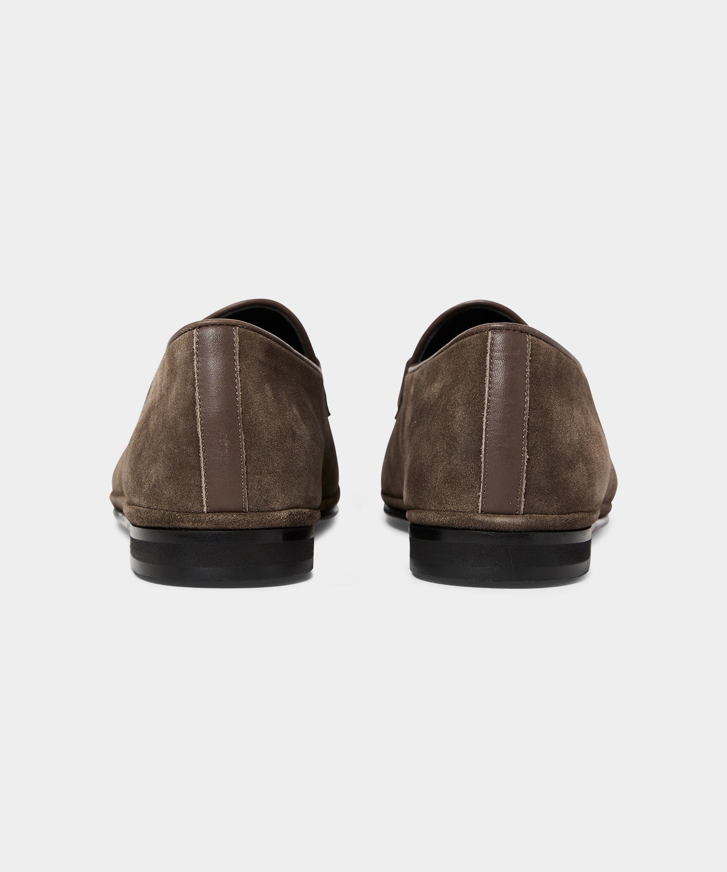 Todd Snyder Todd Snyder X Rubinacci Suede Penny Loafer in Pepper Pepper