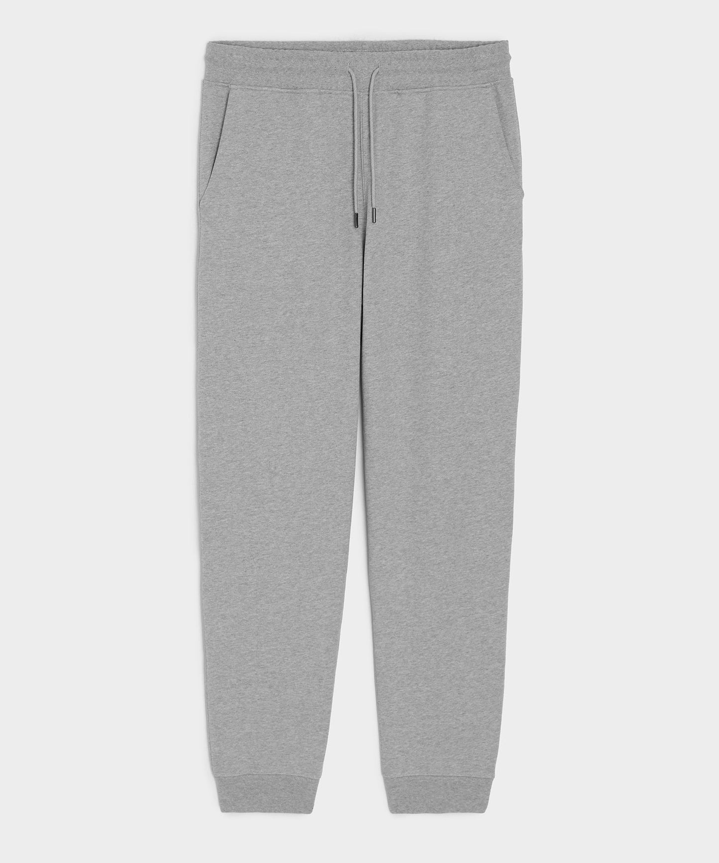 Todd Snyder Portuguese Terry Sweatpant in Light Gray Mix Light Grey Mix