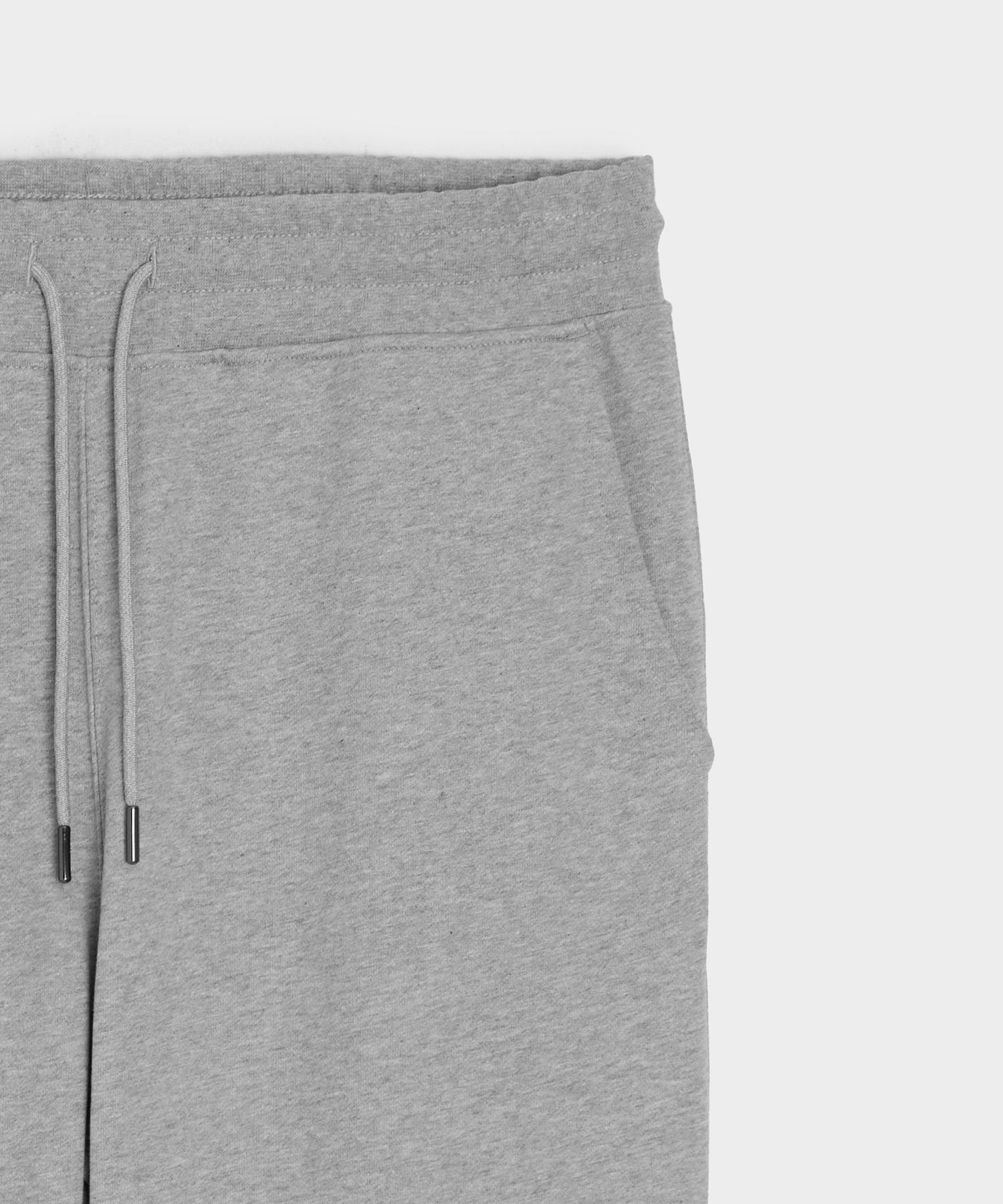 Todd Snyder Portuguese Terry Sweatpant in Light Gray Mix Light Grey Mix