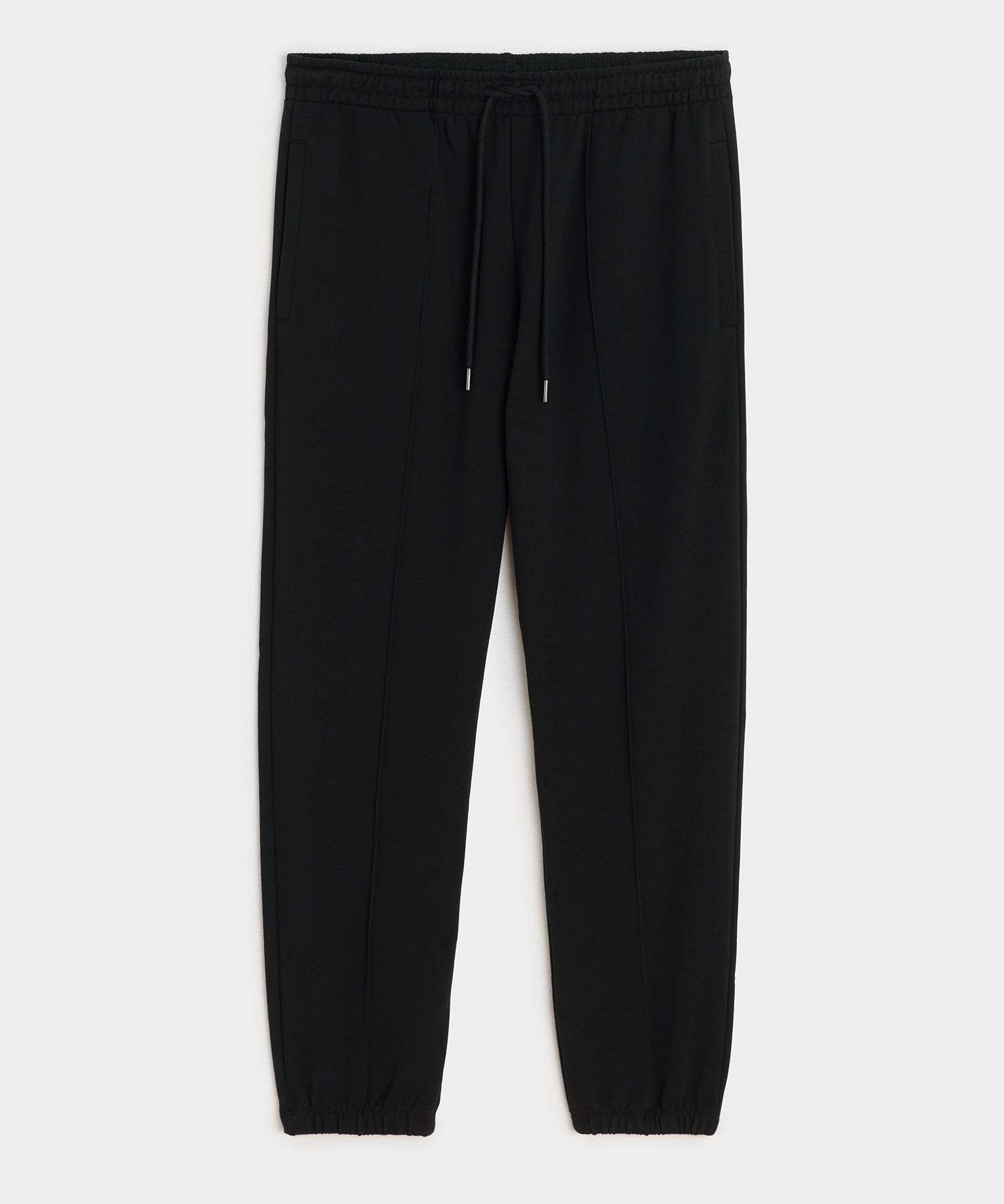 Todd Snyder Travel Terry Jogger in Black Black