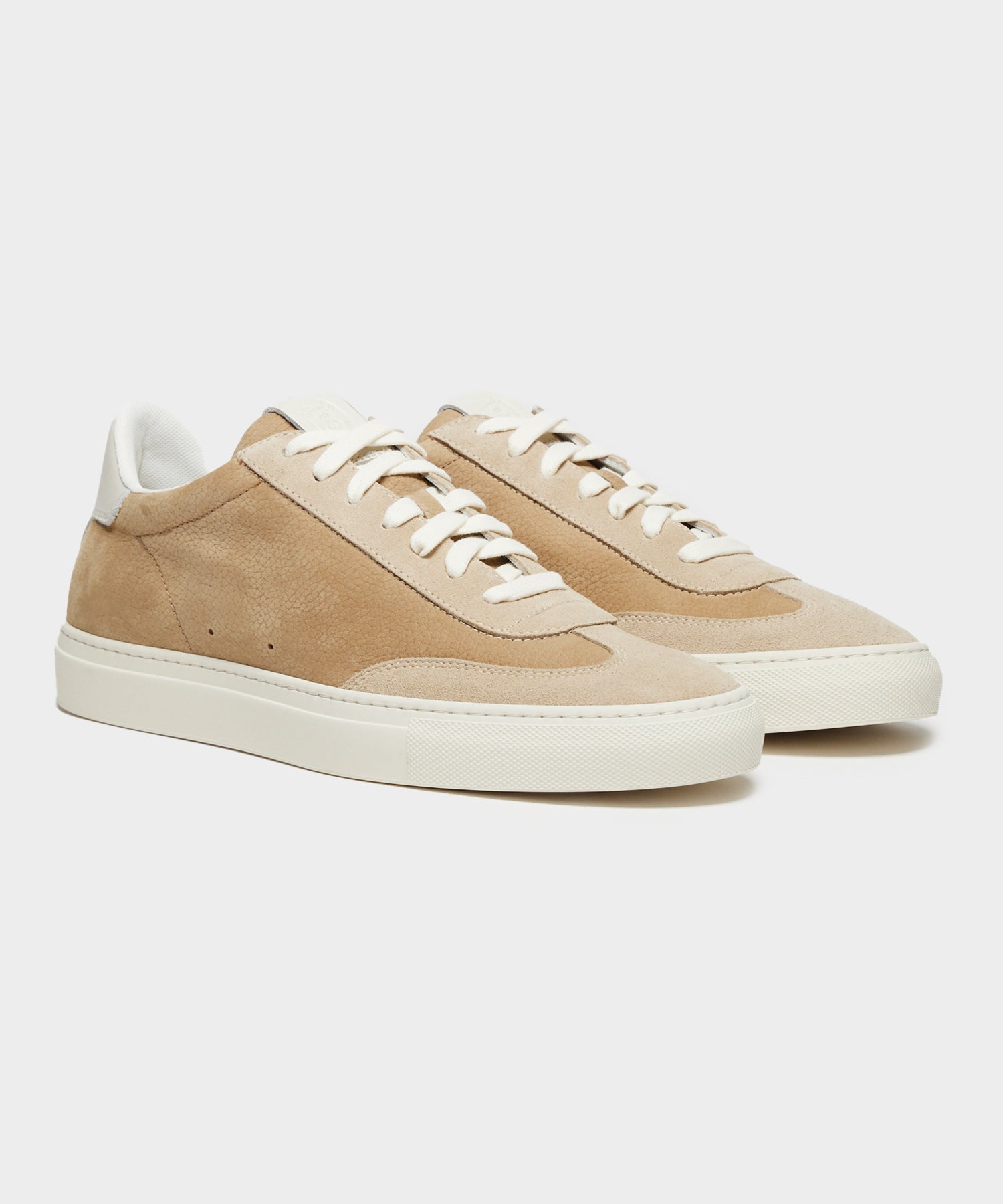 Todd Snyder Tuscan Low Profile Sneaker Cappuccino