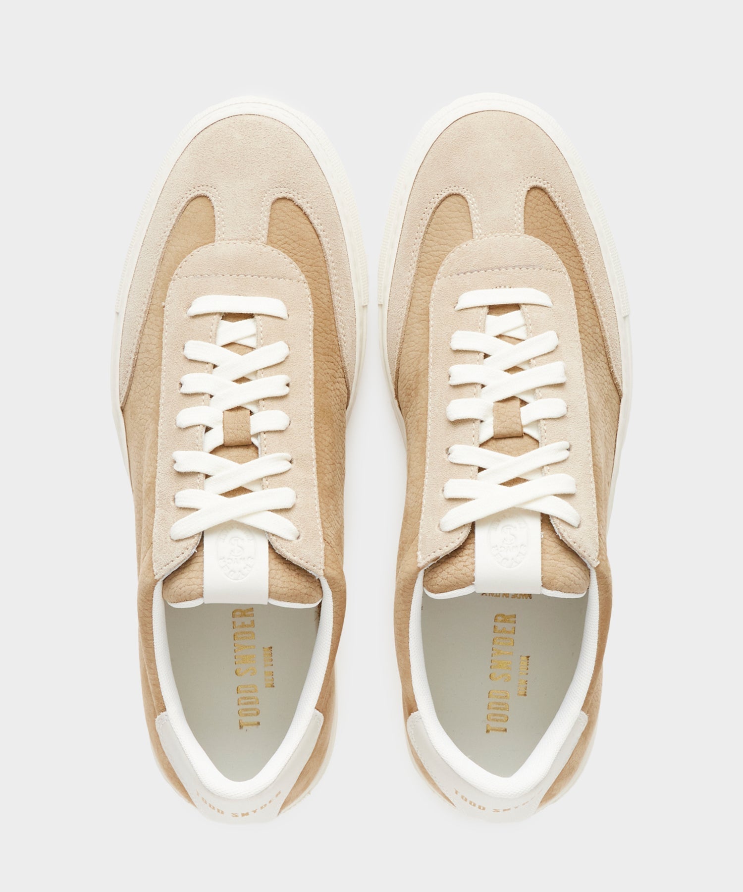 Todd Snyder Tuscan Low Profile Sneaker Cappuccino