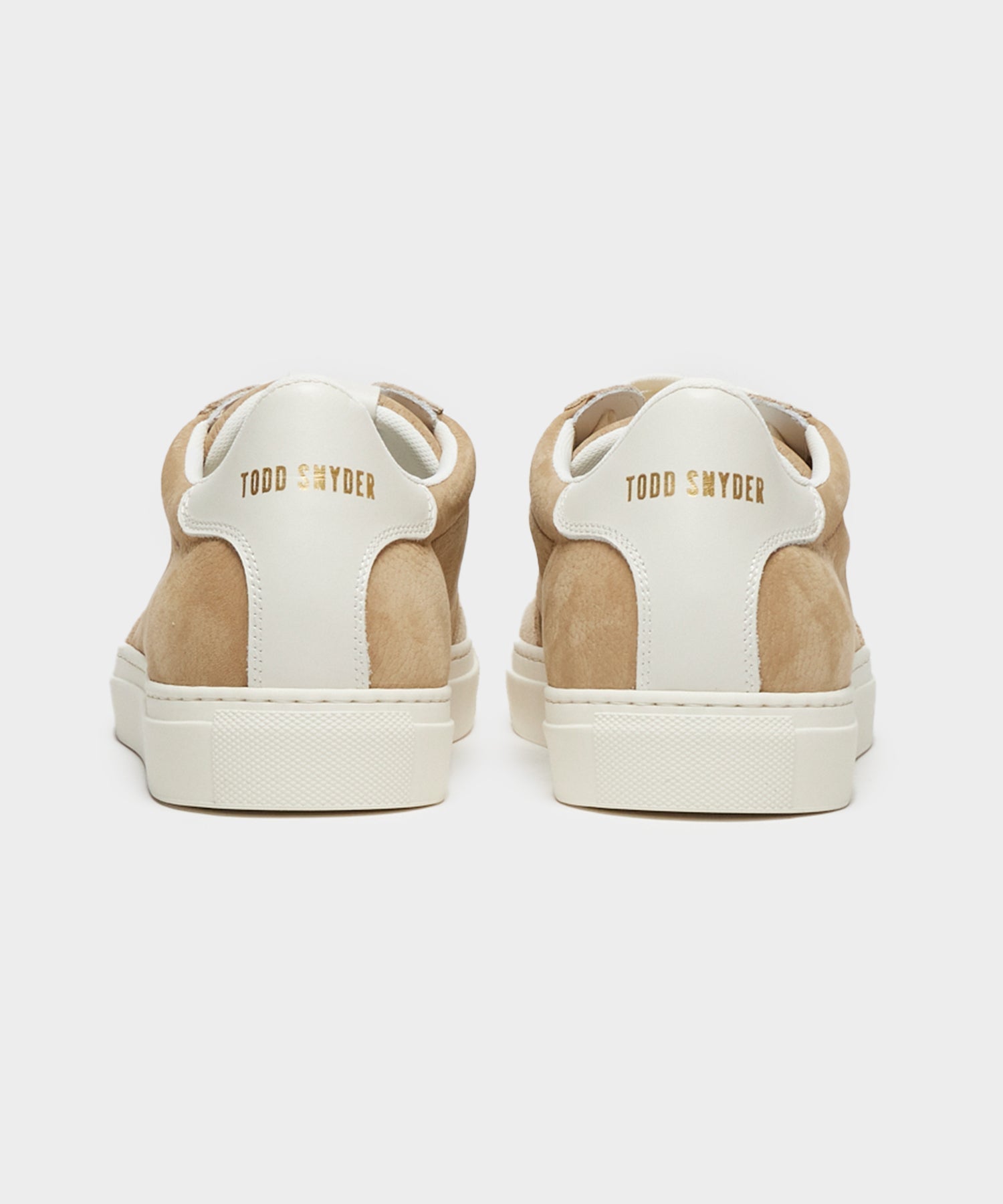 Todd Snyder Tuscan Low Profile Sneaker Cappuccino
