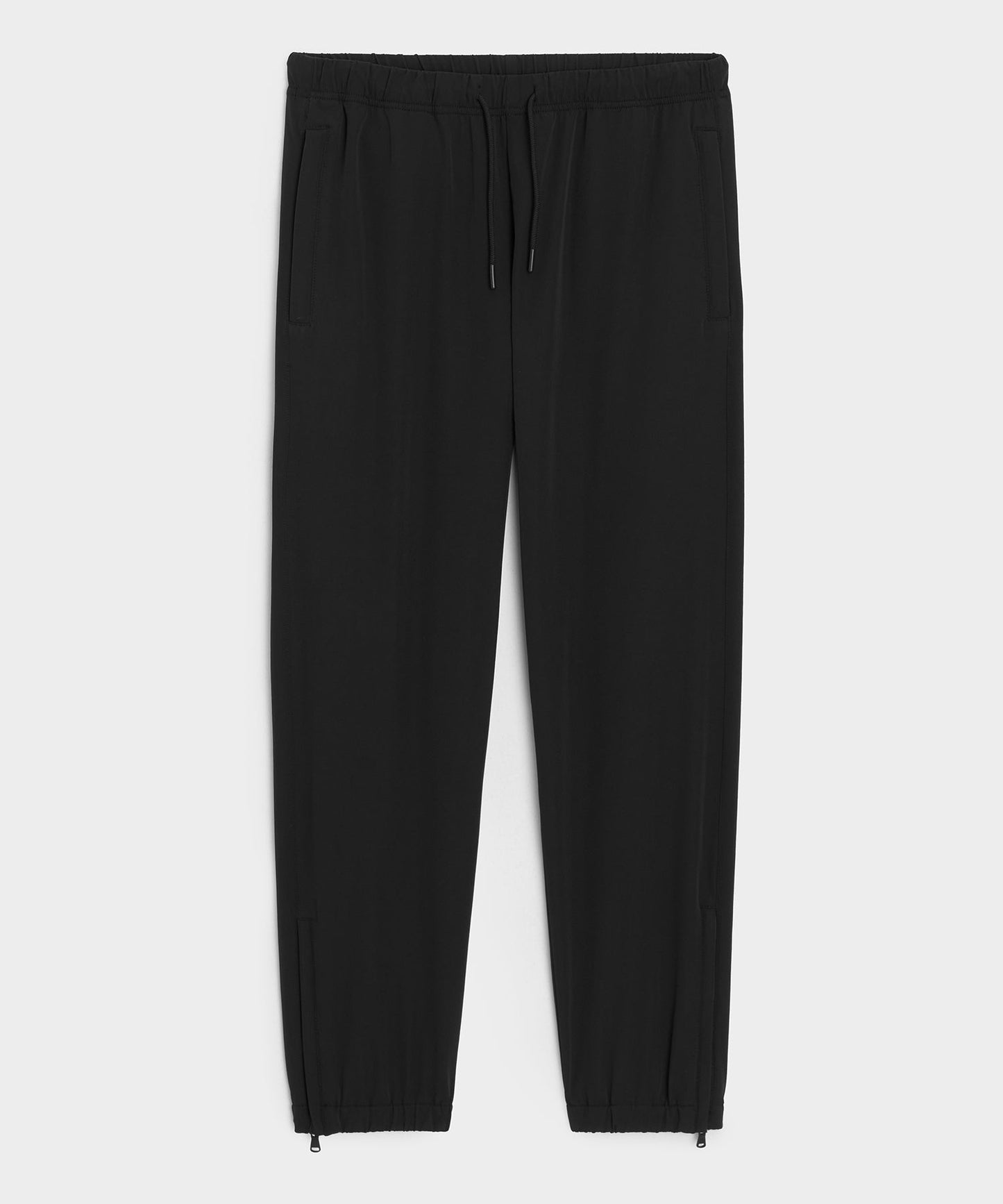 Todd Snyder Nylon Jogger in Pitch Black Pitch Black