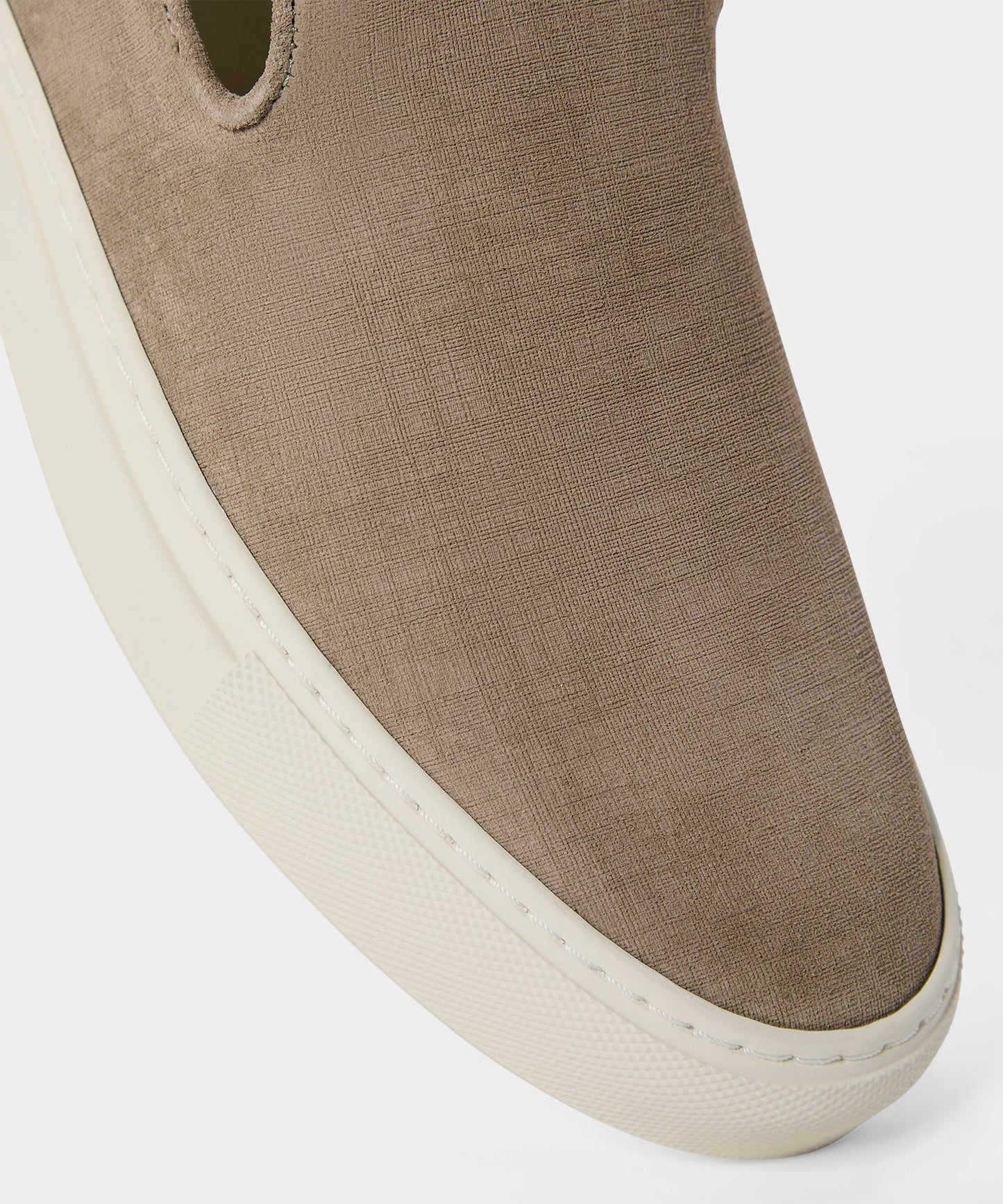 Todd Snyder CQP Jetty Slip-On Sneaker in Beige Beige